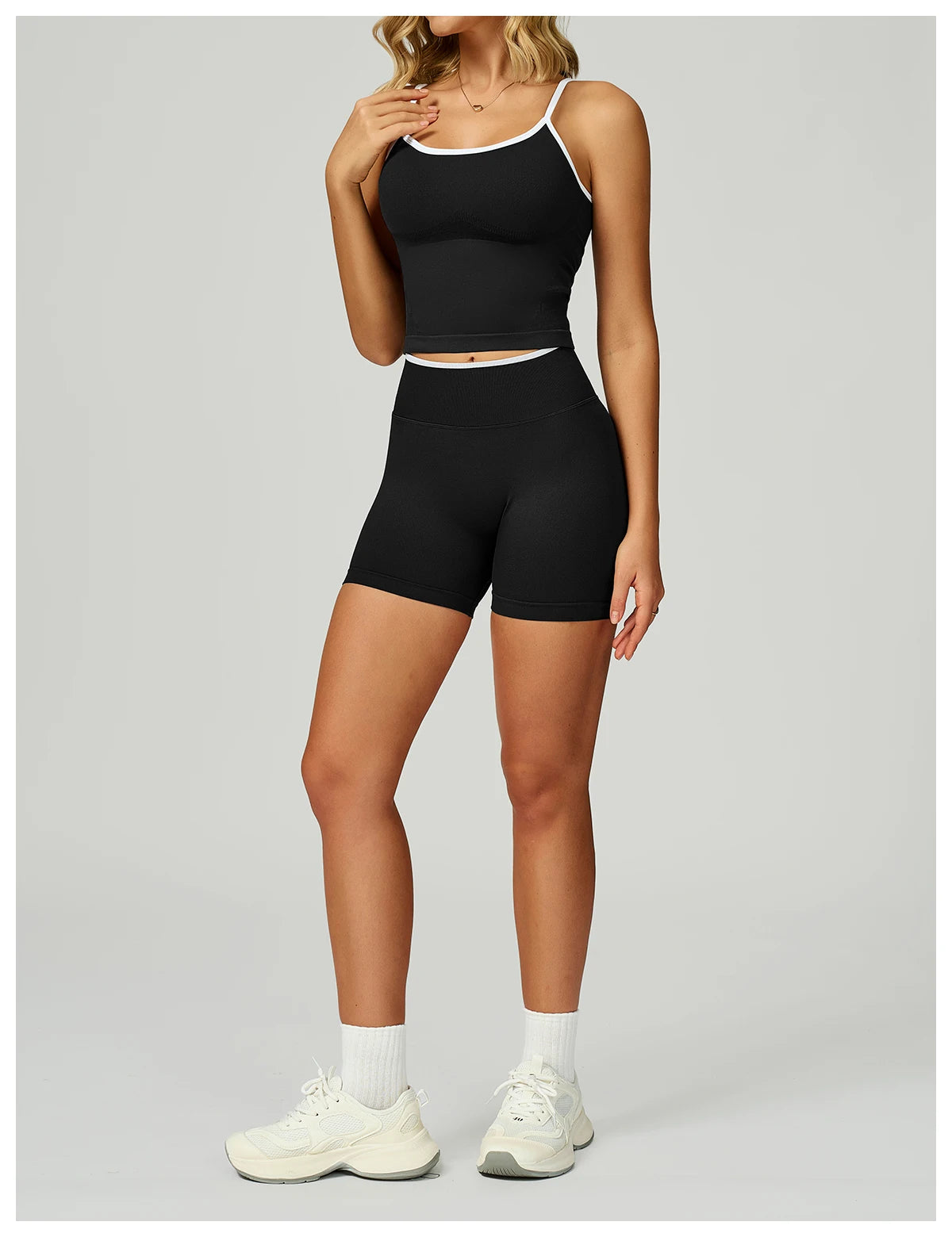 Seamless Women Sports Short Yoga Legging Shorts Squat Proof High Waist Fitness Tight Shorts Cycling Impact Workout Gym Shorts