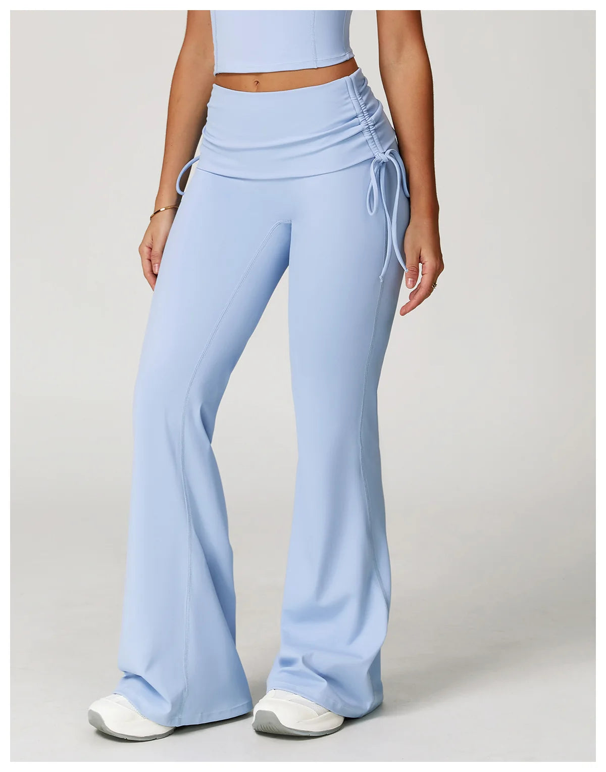 Yoga Bell-bottoms Gym Leggings Women Wide Leg Pants High Waist Booty Lifting Leggings Pants Women Sports Clothing Fitness Wear