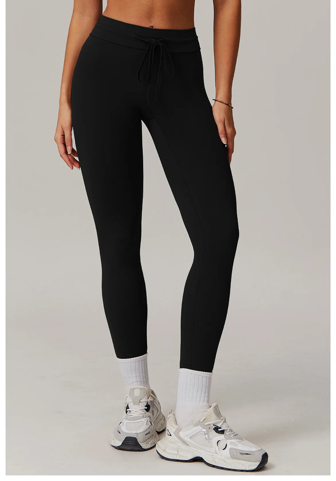Women Gym Leggings Workout Yoga Sports Pant Stretchy High Waist Straps Leggings Fitness Tights Sports Push Up Activewear Pants