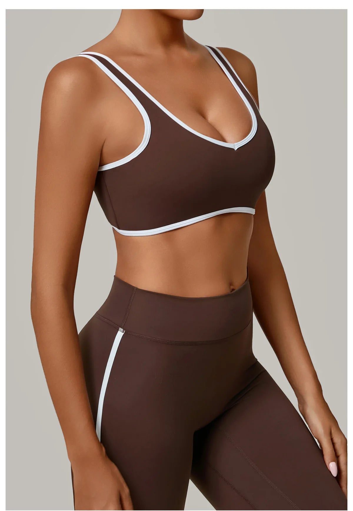 Patchwork Sports Underwear Anti-Sweat Fitness Top Women Yoga Bra Shockproof Crop Top Push Up Sport Bra Running Gym Workout Top