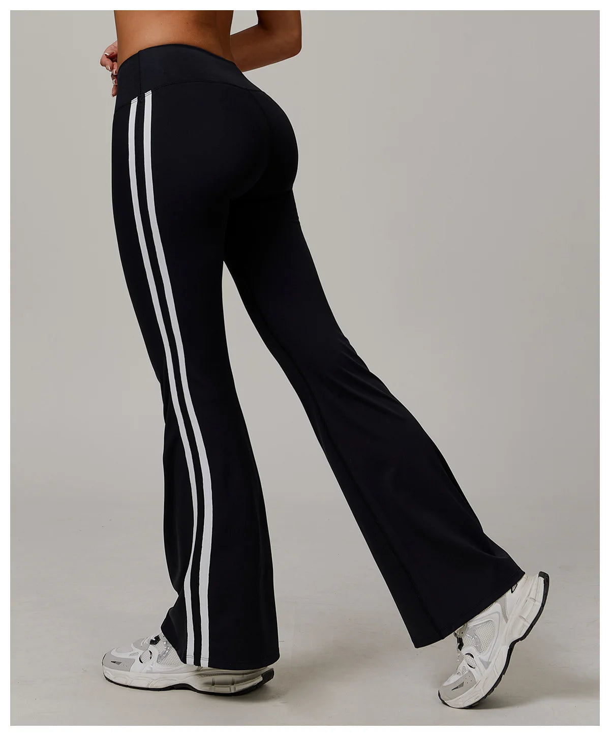 Wide Leg Pants Women Gym Leggings Yoga Pants High Waist Tights Lifting Leggings Pants Women Sports Clothing Fitness Bell-bottoms