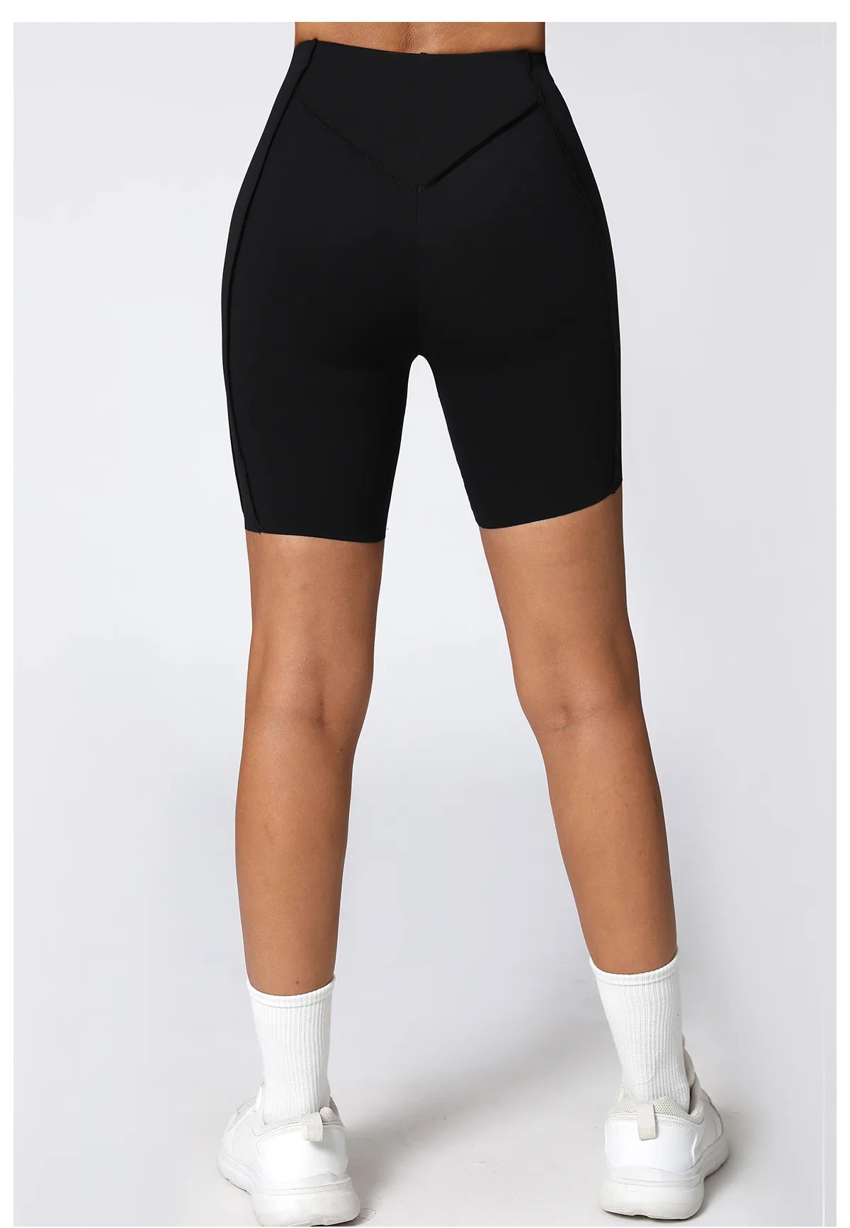 Impact Yoga Shorts High Waist Workout Fitness Lift Peach Butt Fitness Tights Gym Running Body Shaper Pants Casual Sportswear