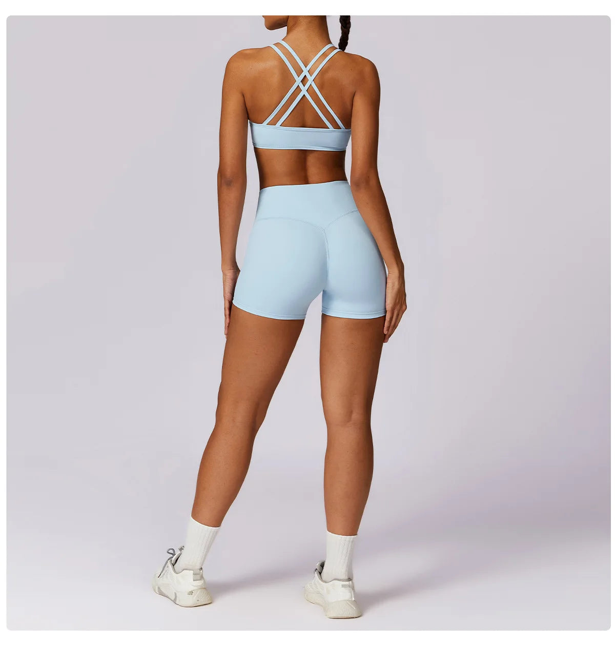 Sports Short Women Yoga Legging Shorts Squat Proof High Waist Running Fitness Shorts Quick Drying Cycling Workout Gym Shorts