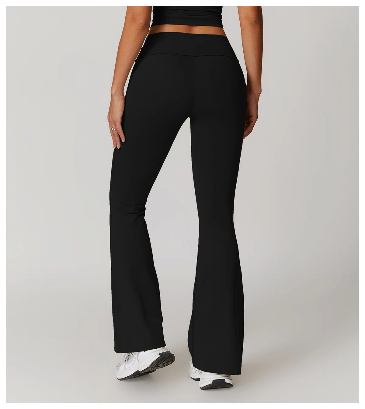 Yoga Pants Gym Leggings Women Bell-bottoms High Waist Push Up Sport Tights Running Cycling Fitness Workout Leggings Gym Clothing