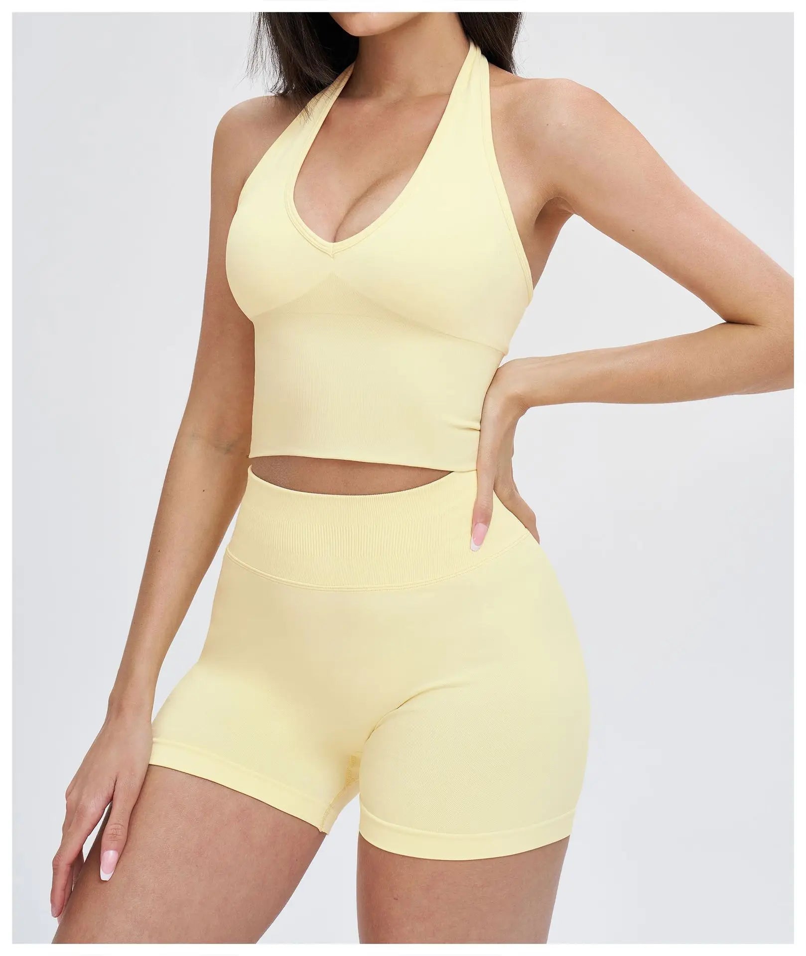 Seamless Fitness Bra High-intensity Workout Tops Gym Fitness Sports Bra Sexy Athletic Sport Bra Women Backless Gym Yoga Crop Top