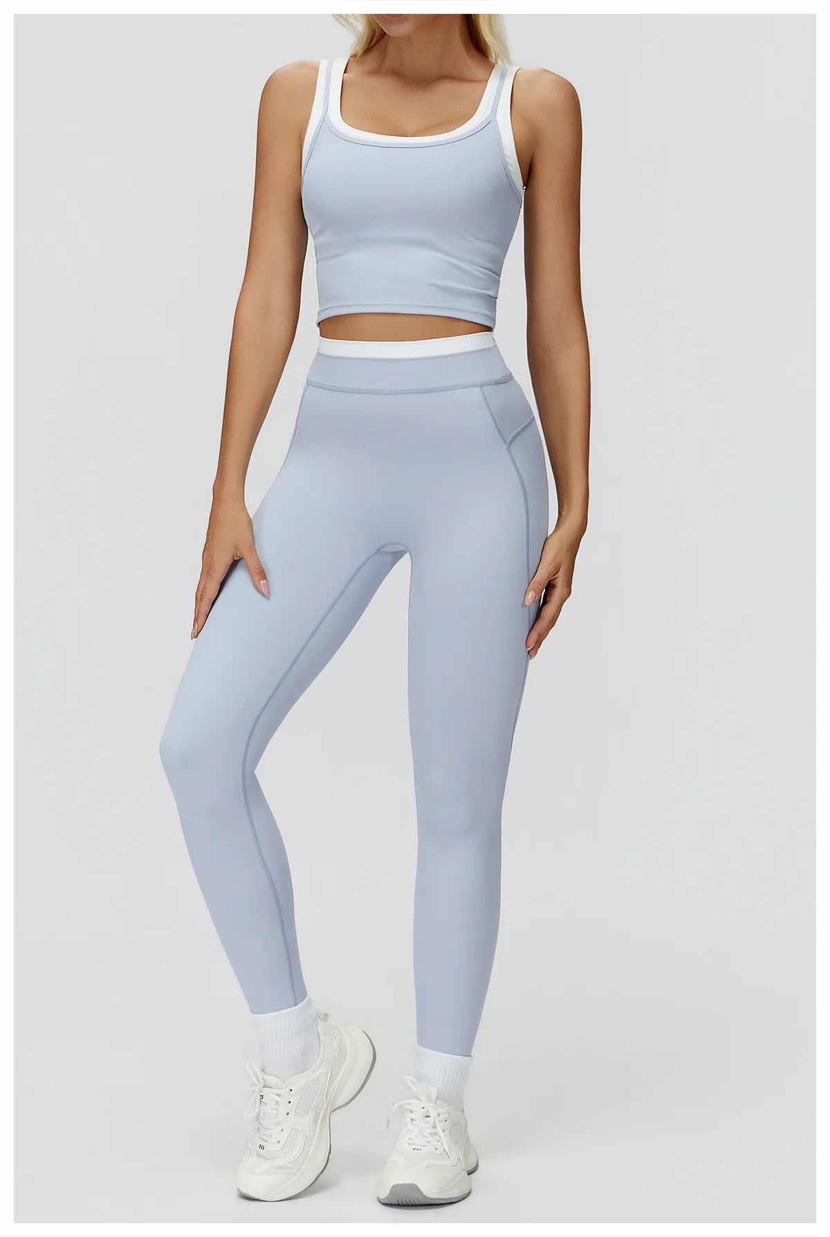 Yoga Leggings Tights Women Fitness Leggings Running Cycling Pants Breathable Sports Leggings High Waist Workout Gym Clothing