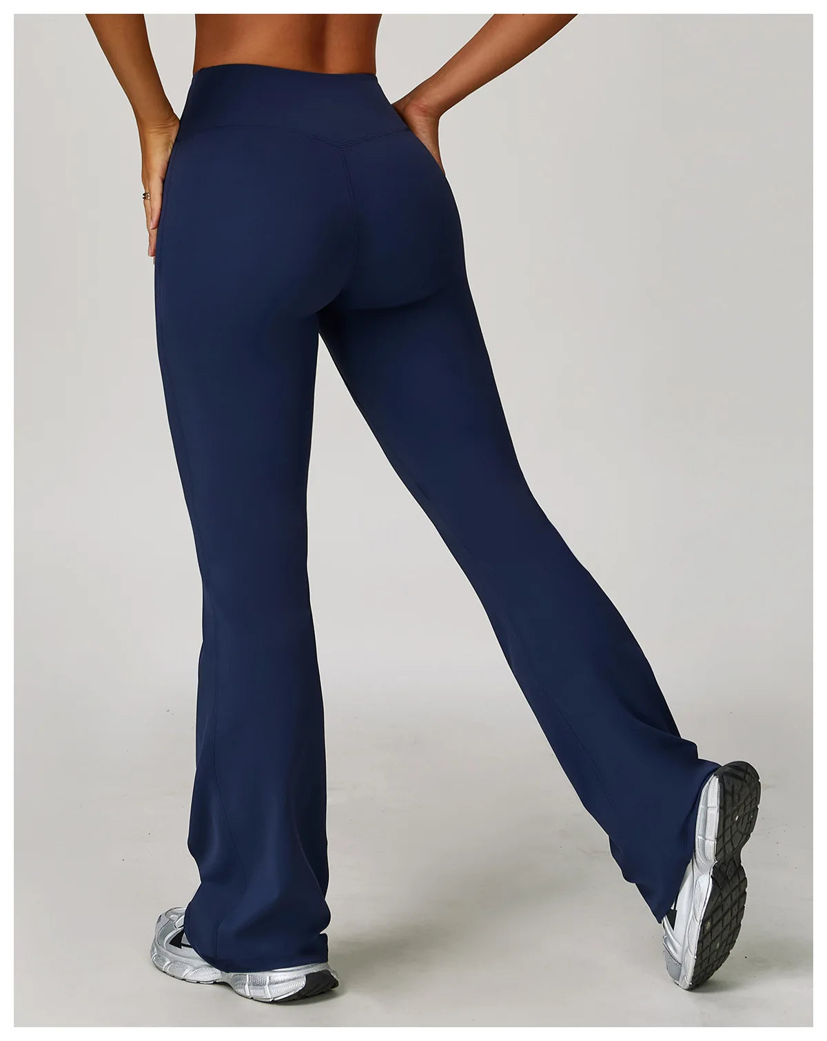 Wide Leg Pants Women Bell-bottoms High Waist Yoga Leggings High Stretchy Butt Lifting Breathable Sports Pants Women Gym Leggings