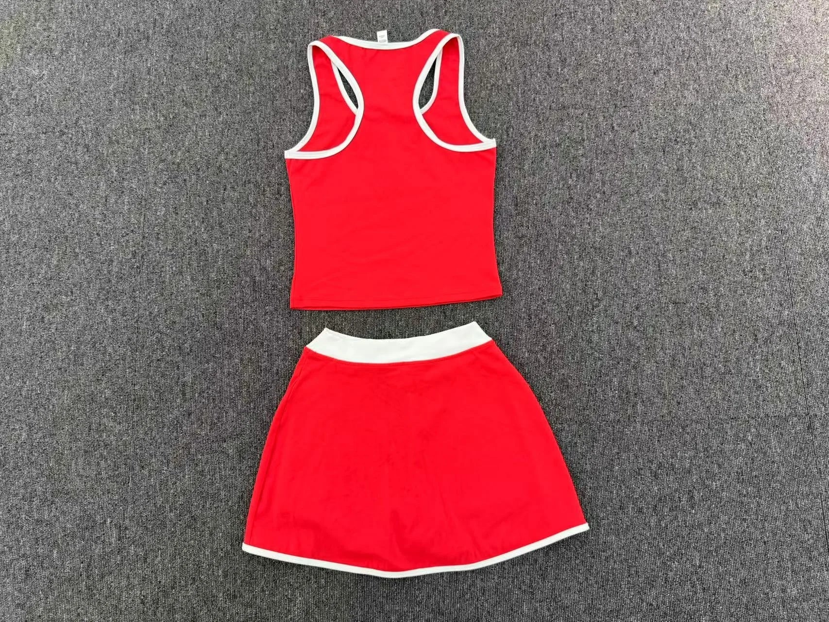 Yoga Set 2PCS Women Tracksuit Sexy Sport Bra High Waist Yoga Short Skirt Gym Clothes Fitness Sleeveless Workout Suit Sporstwear
