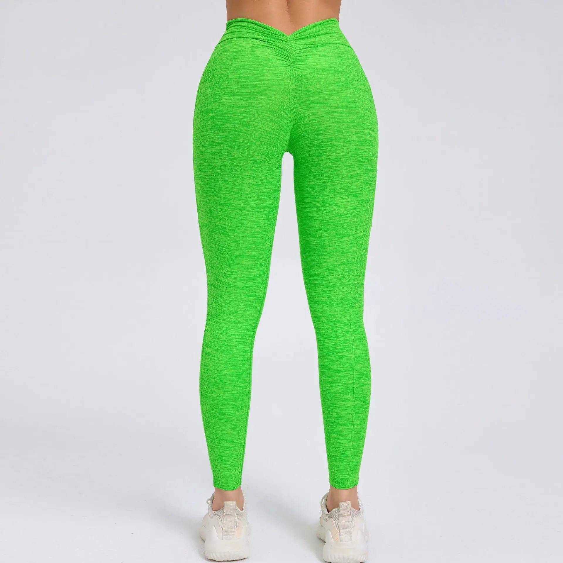 Women Sport Fitness Leggings High Waist Elastic Yoga Pants Training Running Scrunch Butt Gym Leggings Breathable Leggings Female