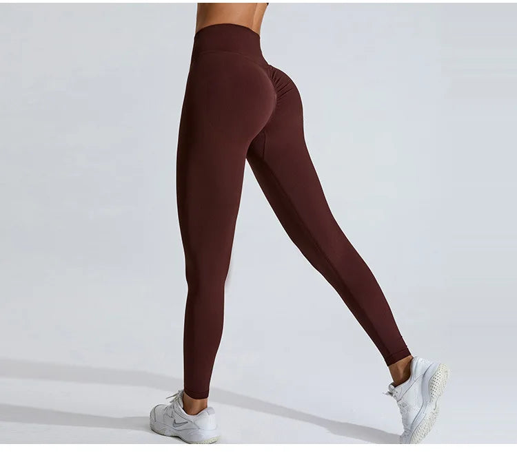 Seamless Women Fitness Sport Leggings High Waist Yoga Legging Gym Jogging Quick Dry Push Up Slim Pants Female Scrunch Butt Tight