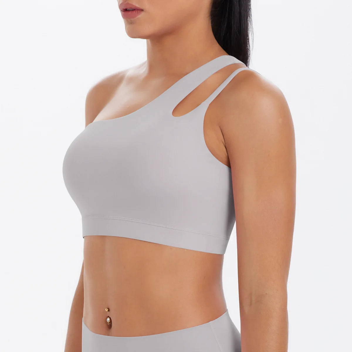 Sports Bra Women Push Up Fitness Bras One Shoulder Underwear Shockproof Yoga Bra Workout Bra Yoga Running Bra Sexy Vest
