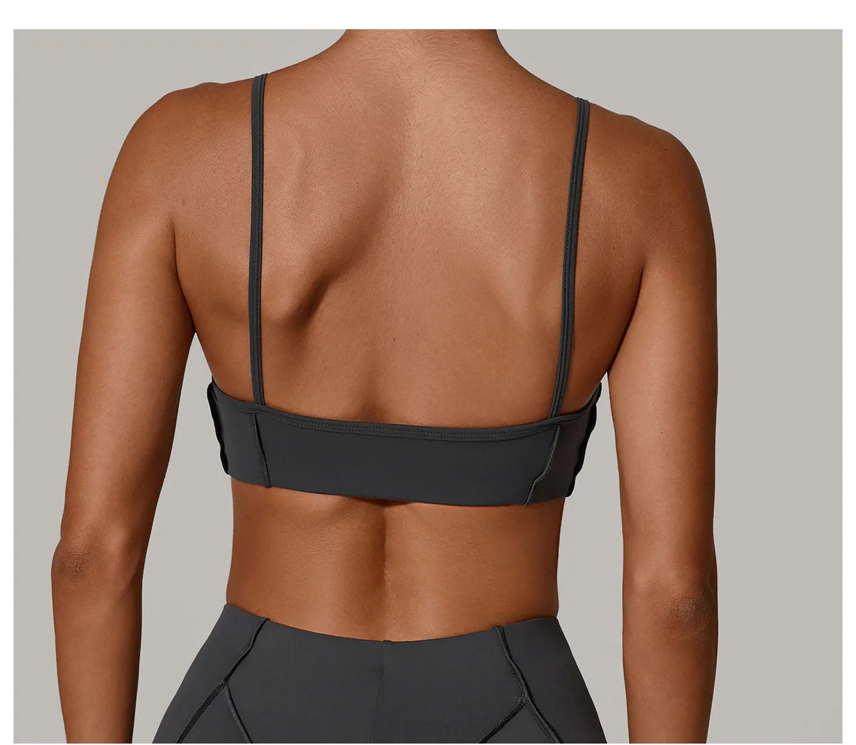 Sports Bra Anti-Sweat Fitness Top Women Yoga Bra Shockproof Crop Top Push Up High Strength Sport Bra Breathable Gym Workout Top