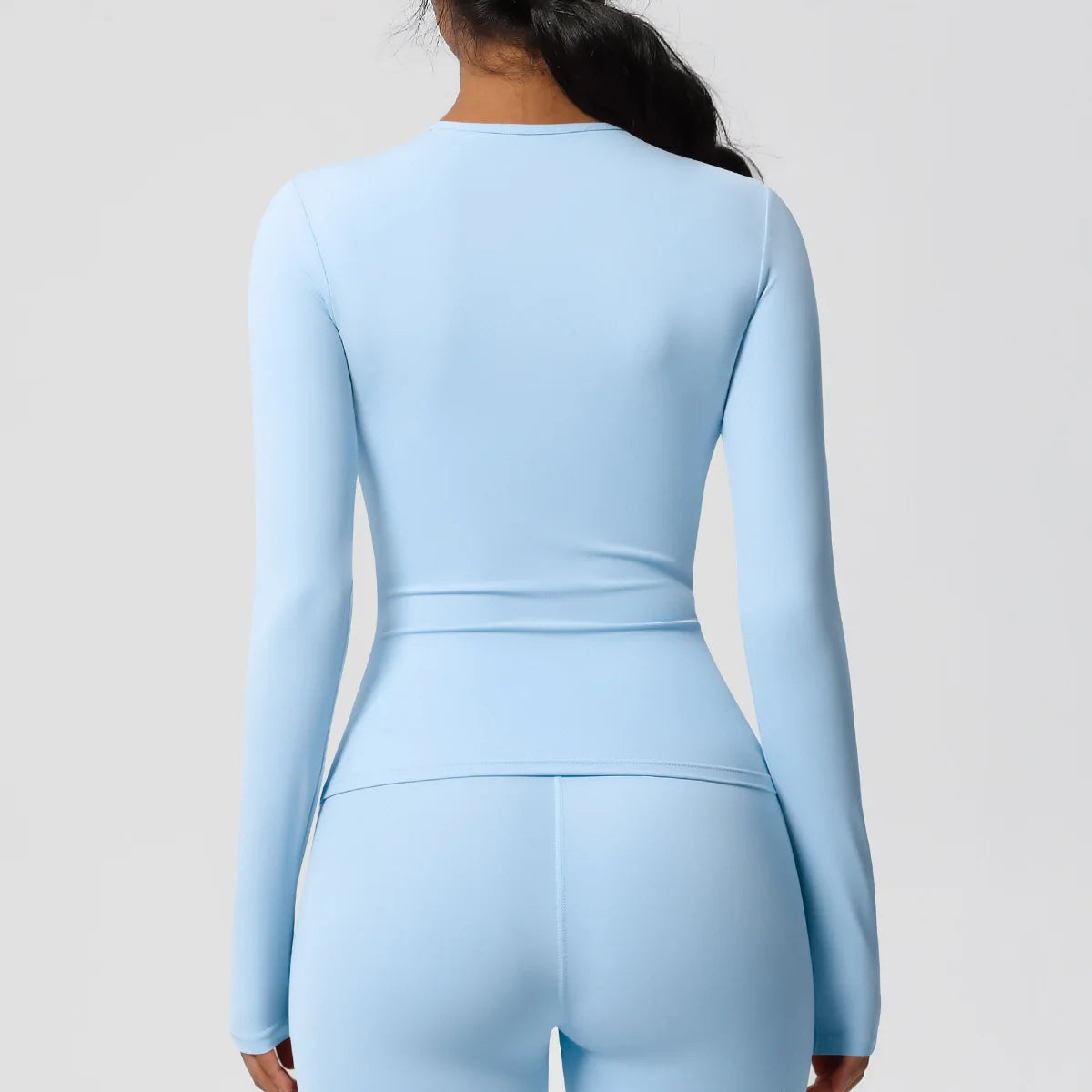 Yoga Shirts For Women Long Sleeve Fitness Running Push Up Gym Clothes Workout Dry Fit Breathable High Elastic Sports Top