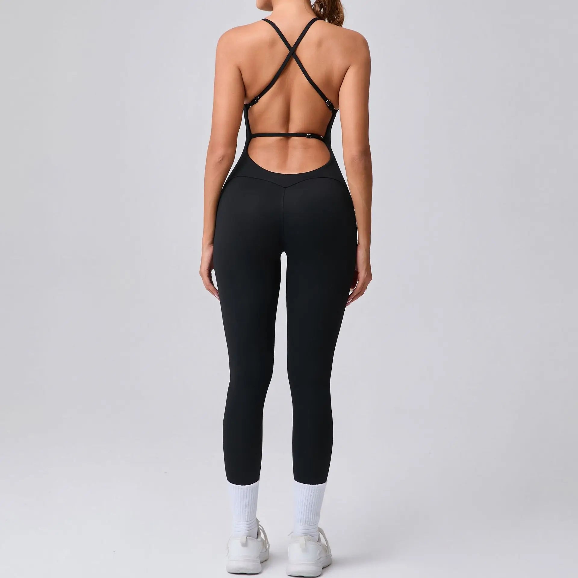 Women Tummy Control Butt Lifting Bodysuits Sports Sportswear Fitness Sports Bodysuit Yoga Suit Women Gym PushUp Workout Clothes