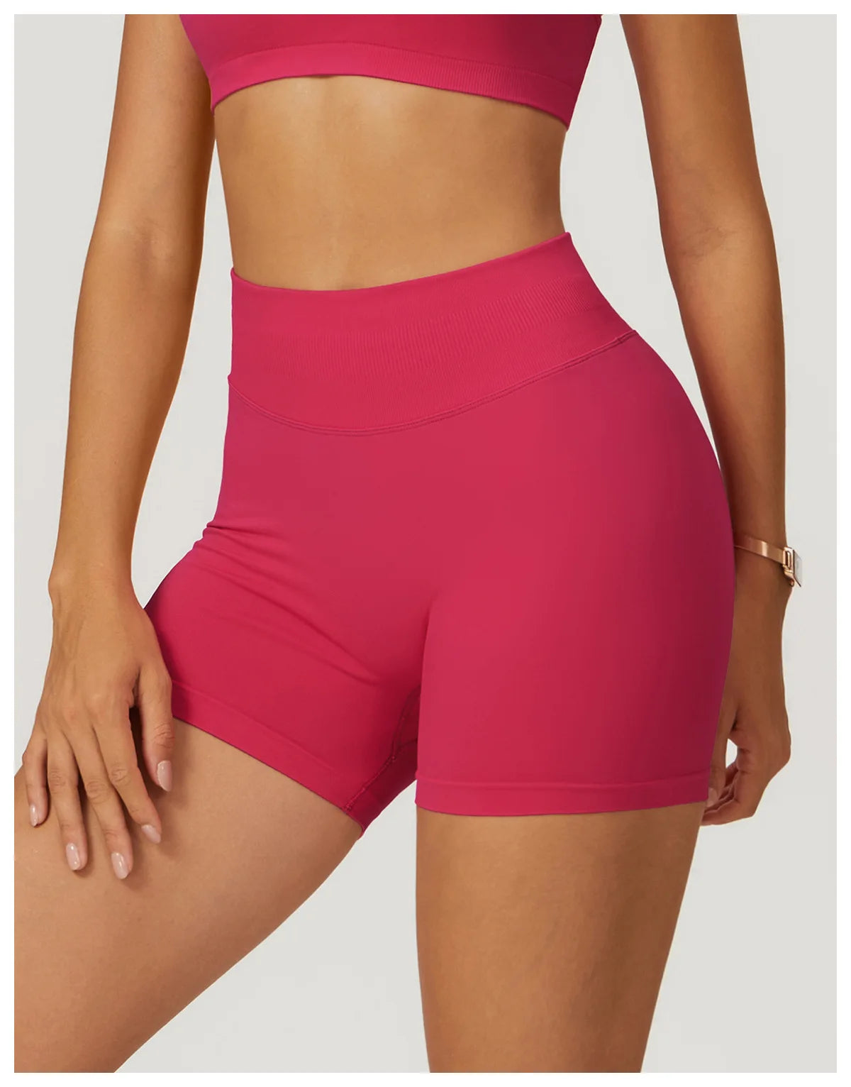 Seamless Shorts for Women Yoga Shorts Summer Push Up Booty Workout Gym Shorts Fitness High Waist Sports Short Women Clothing