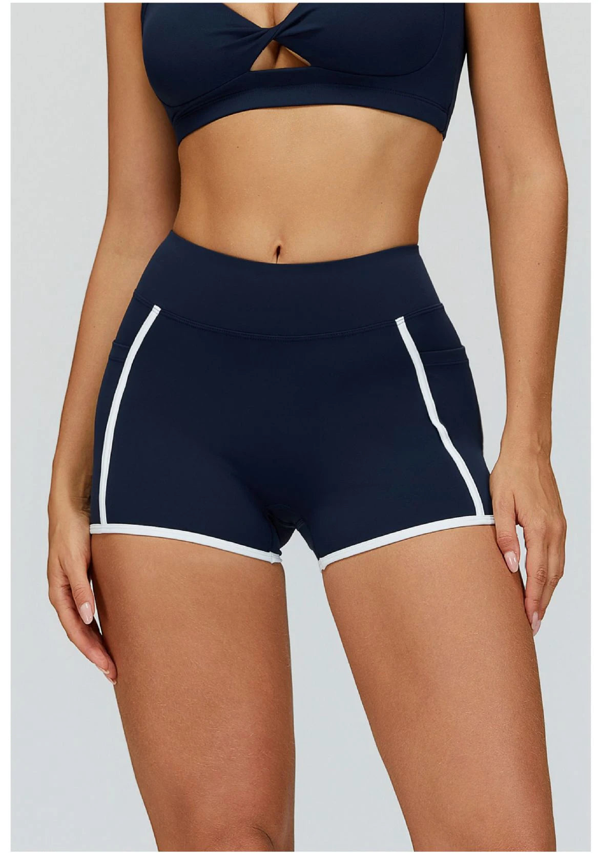 Yoga Shorts Women Impact Sports Shorts Tights Gym Workout Shorts High Waist Push Up Running Fitness Sports Shorts Cycling Shorts