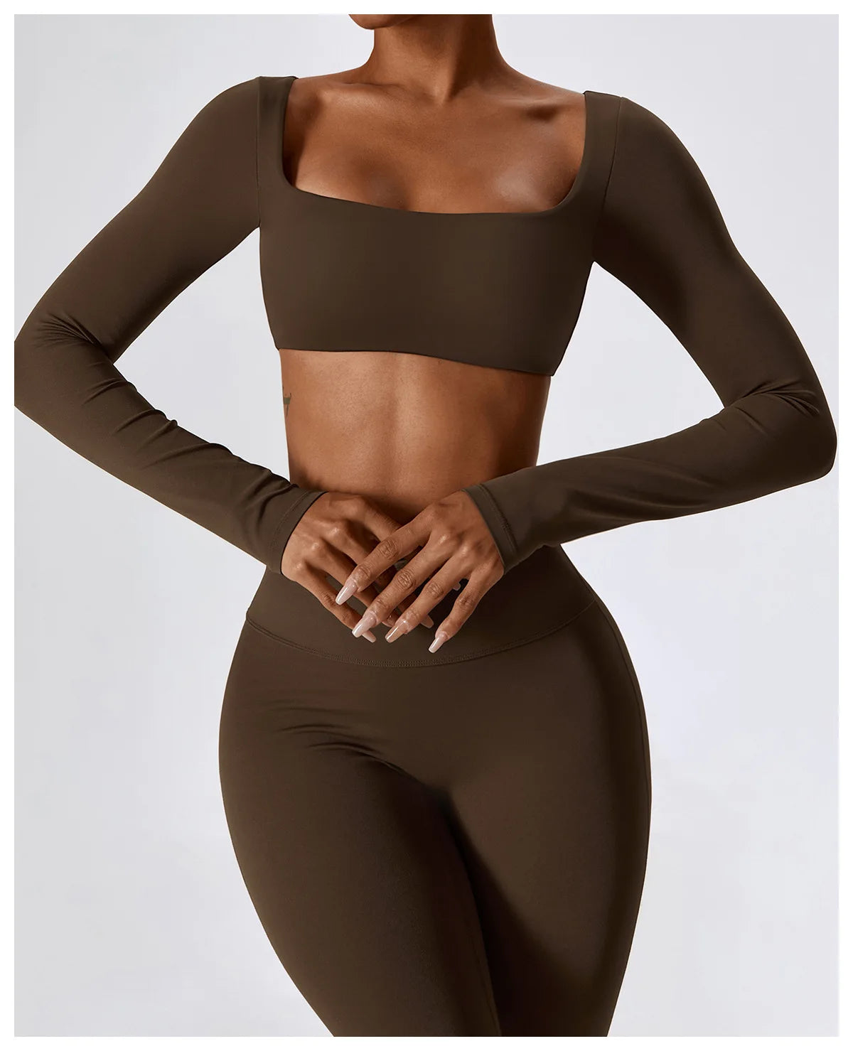 Women Tracksuit Gym Yoga Suit 2PCS Tight Fitting Sports Set Workout Breathable T Shirts Bra Tank Top Loose Bell-bottoms Leggings