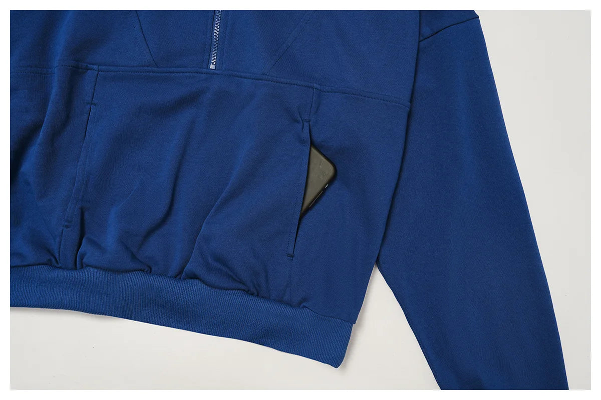 Winter Casual Hoodie Zipper Long Sleeved Women's Top Windproof and Warm Loose Hoodie Women's Outdoor Running Sportswear