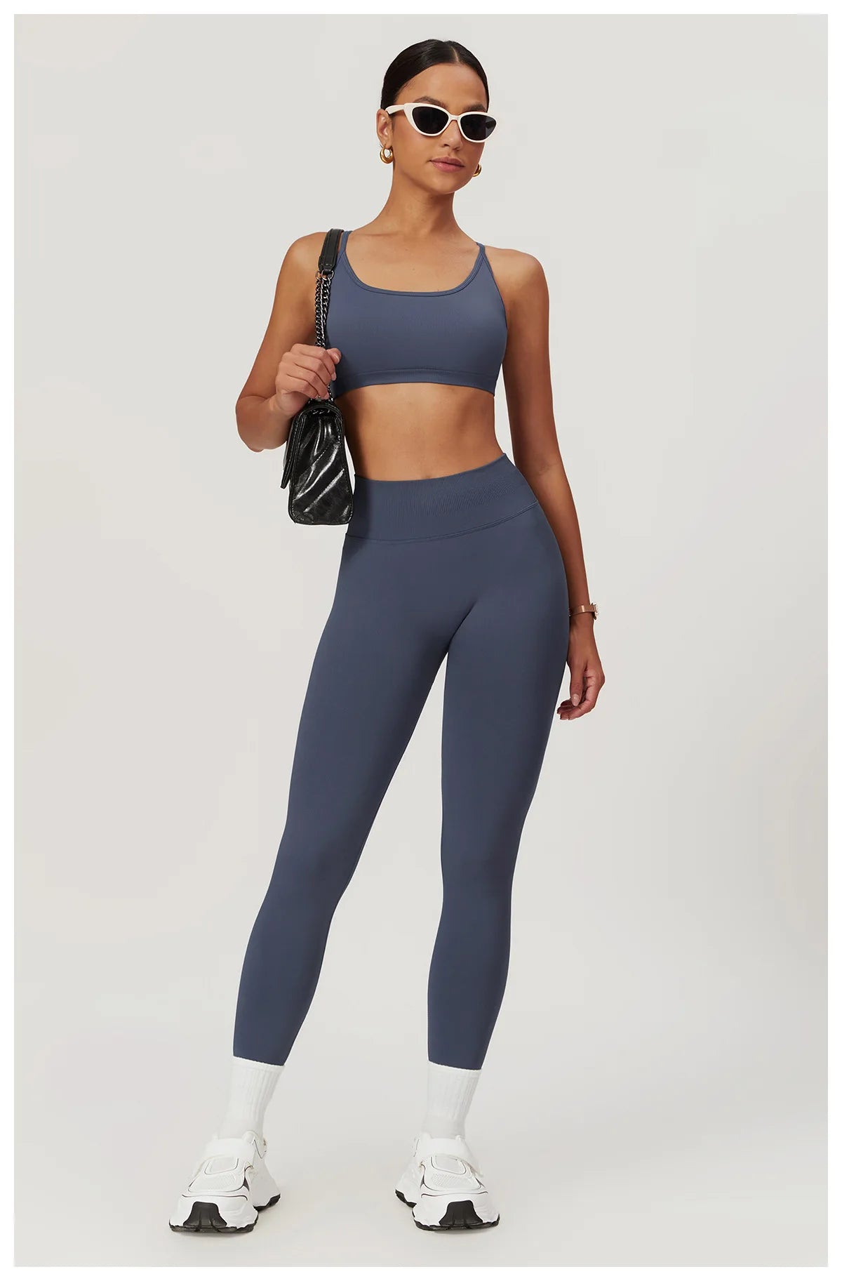 Ribbed Fitness Leggings Women Sport High Waist Tights Seamless Yoga Leggings Gym Jogging Quick Dry Push Up Slim Pants Running