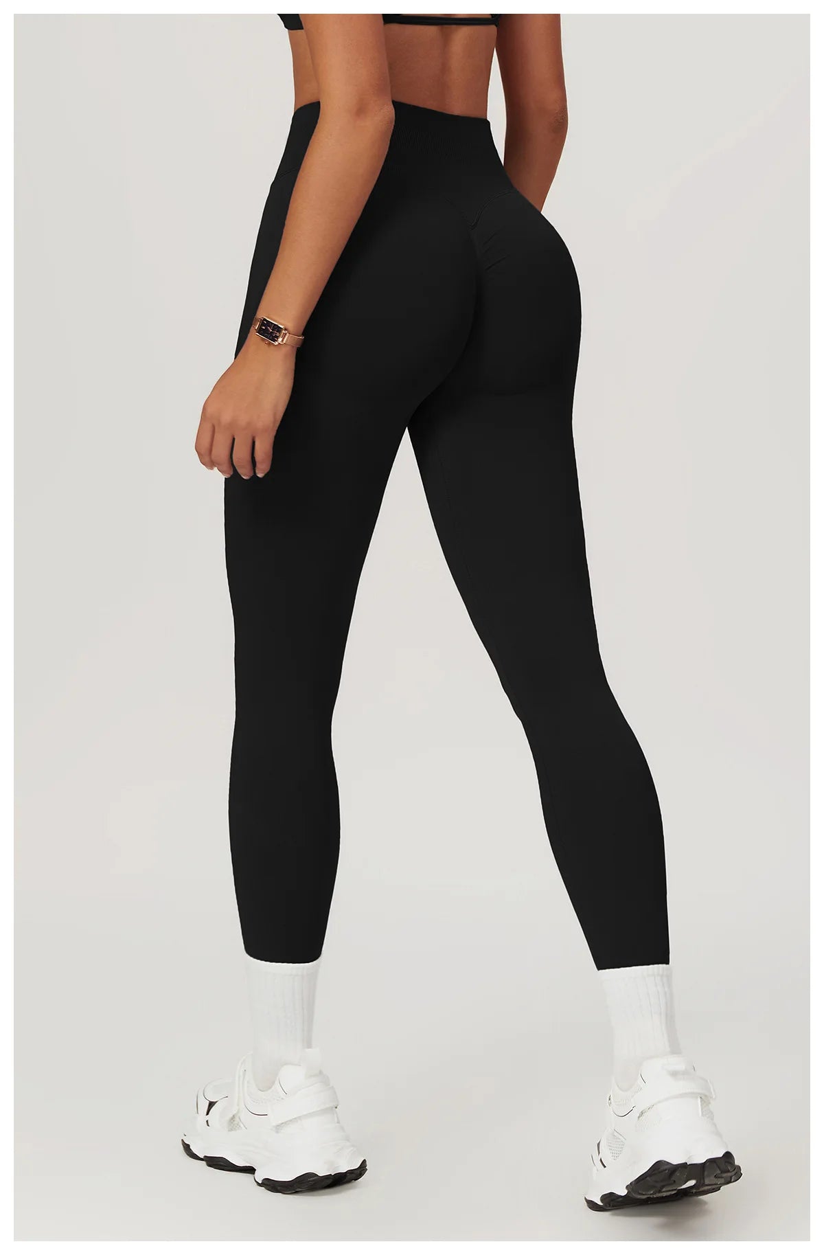 Ribbed Fitness Leggings Women Sport High Waist Tights Seamless Yoga Leggings Gym Jogging Quick Dry Push Up Slim Pants Running