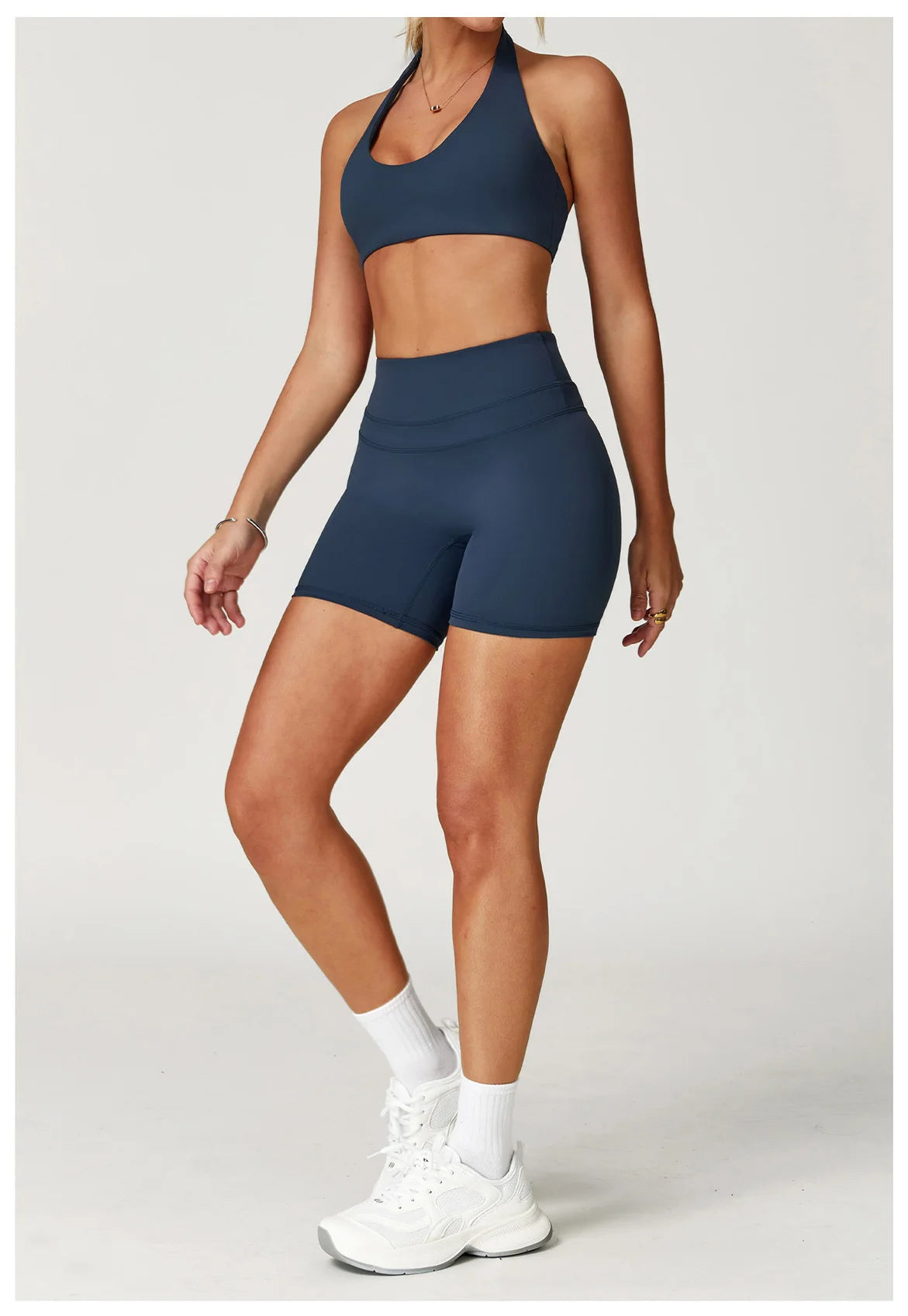 Women's Tracksuit 2PCS Fitness Suit Yoga Set Sportswear Workout Sports Bra High Waist Leggings Gym Clothing Seamless Sports Suit