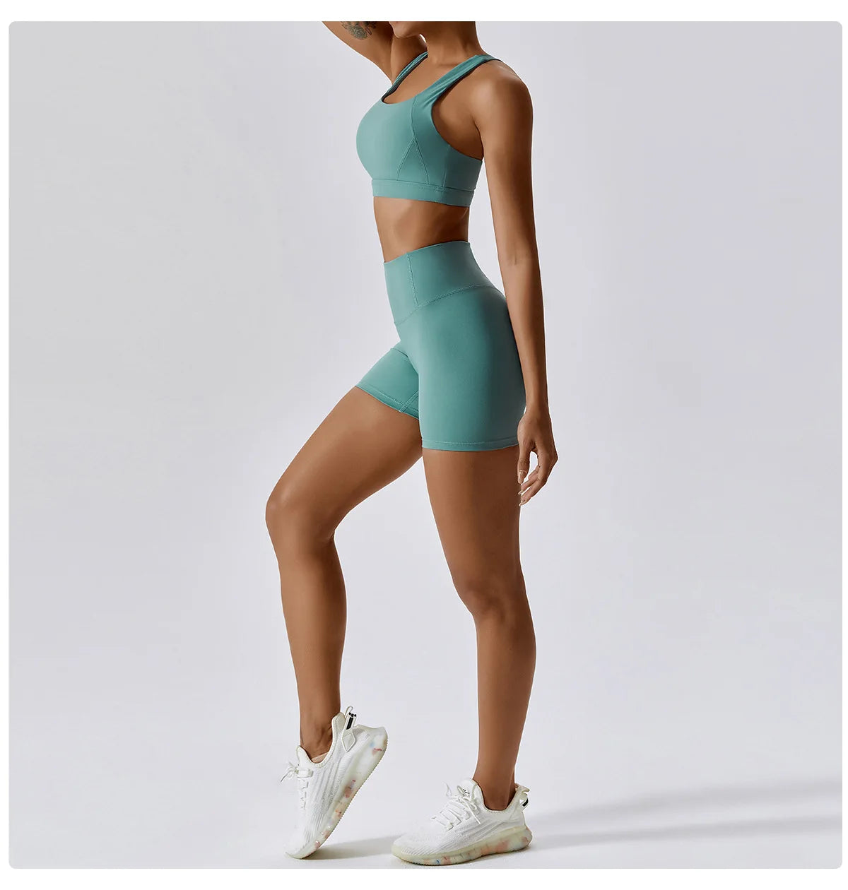 2/3PCS Yoga Set Gym Clothes Sportswear Yoga Suits For Women Tracksuit Fitness Set Tracksuits Sports Bra Gym Leggings Yoga Top