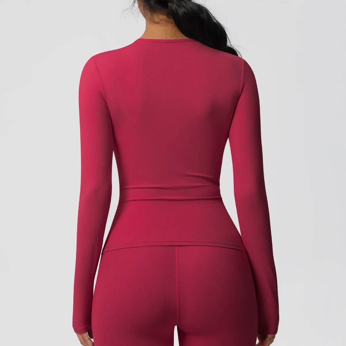 Yoga Shirts For Women Long Sleeve Fitness Running Push Up Gym Clothes Workout Dry Fit Breathable High Elastic Sports Top