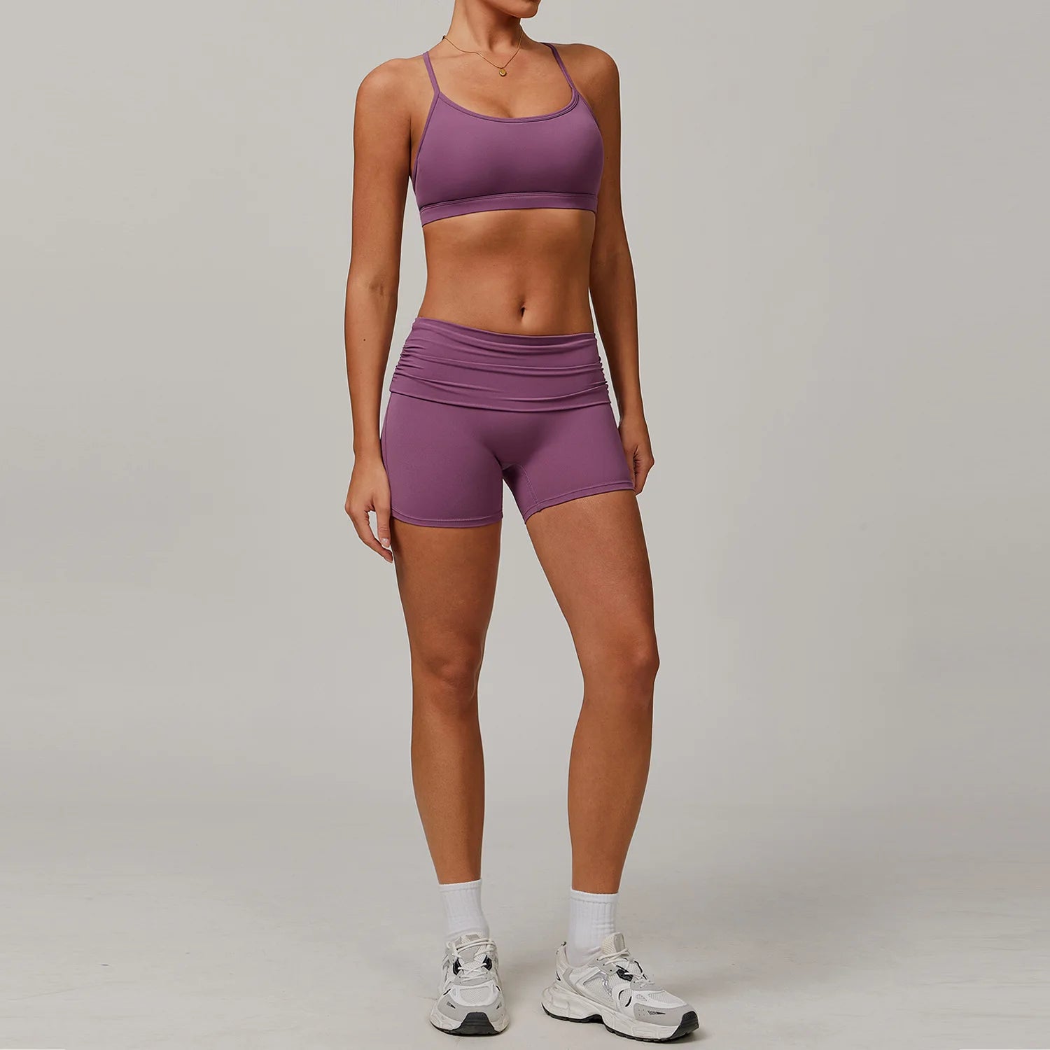 Yoga Clothes 2 Piece Women's Tracksuit Athletic Wear Pilates Fitness Suit Gym Workout Push Up Clothes Sports Bra Leggings Suit