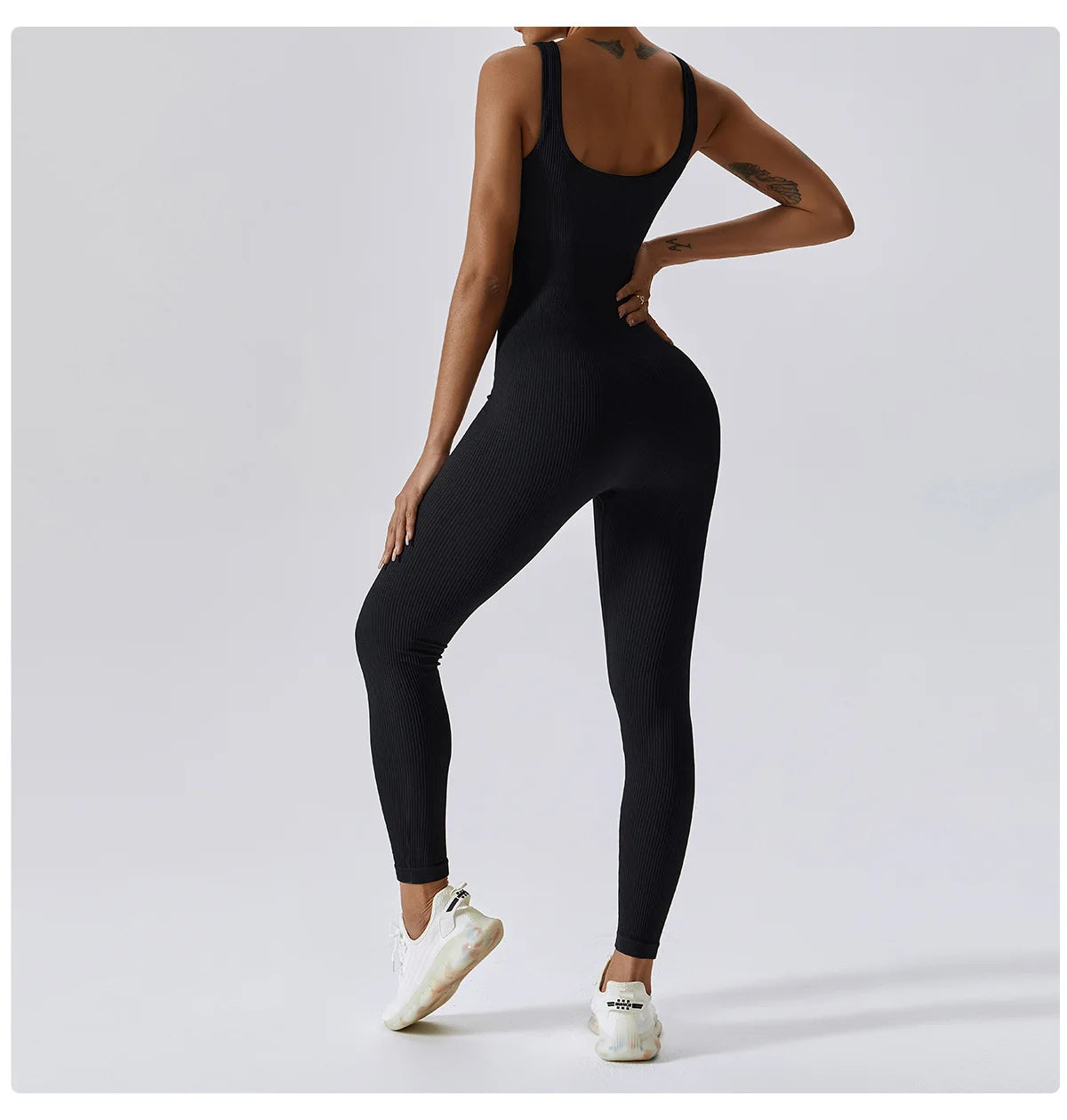 Women's Tracksuit Seamless Yoga Set Yoga Jumpsuits One Piece Workout Rompers Sportswear Gym Set Workout Clothes Women Bodysuit