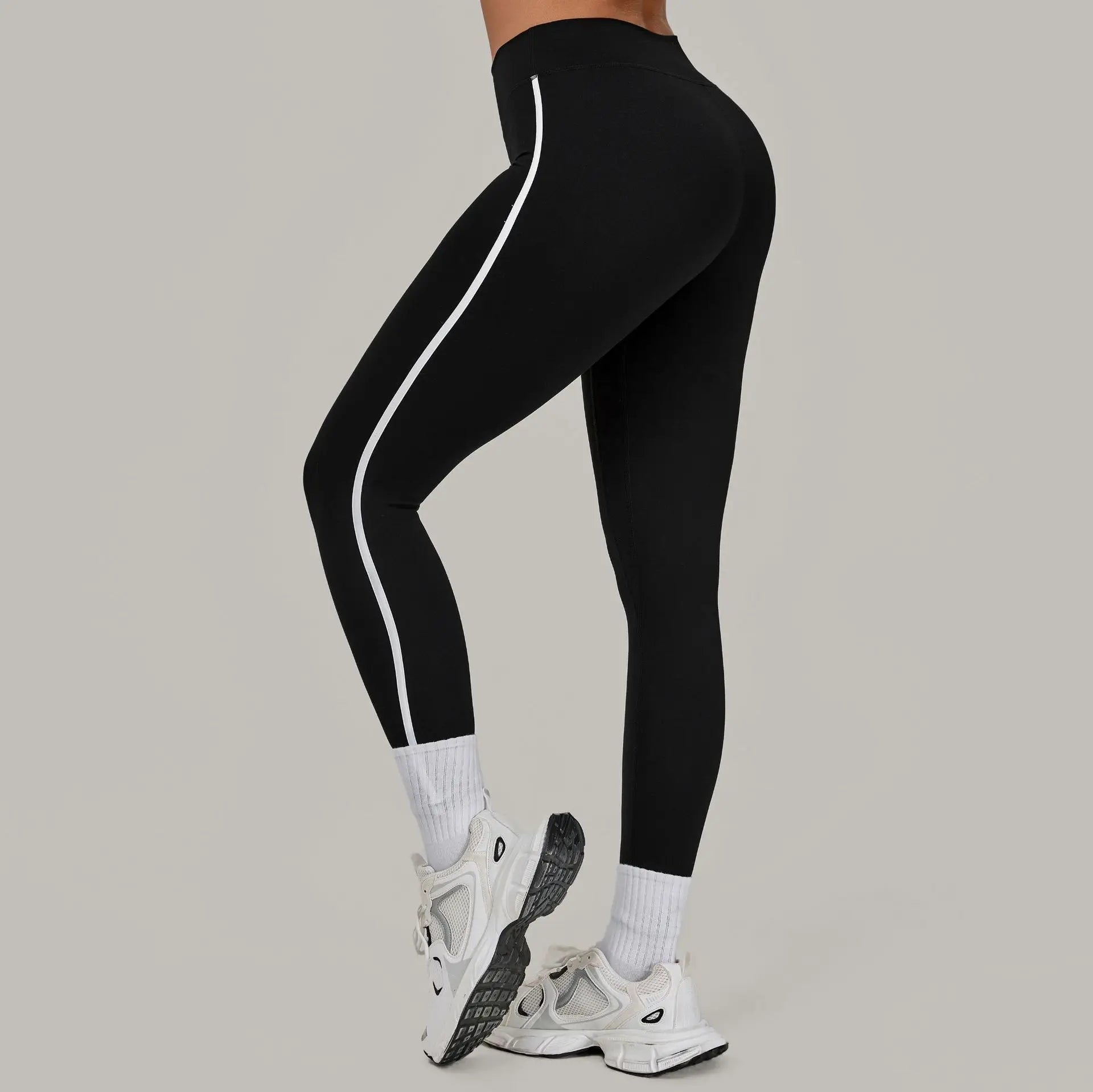 High Waist Yoga Leggings Women Patchwork Push Up Sport Leggings Fitness Running Hip Lift Yoga Pants Highly Elastic Gym Leggings