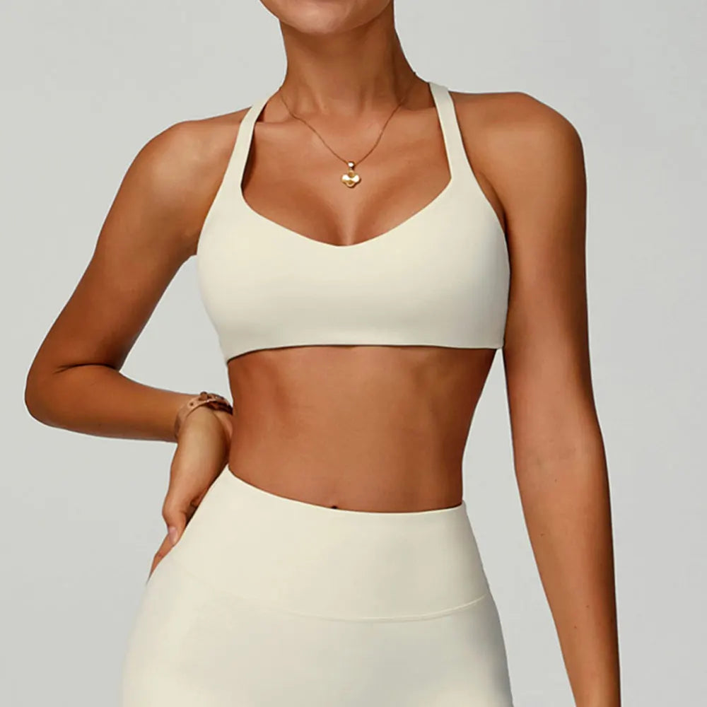 Women Sports Bra High Strength Top Push Up Fitness Yoga Underwear Sport Top Sexy Women Breathable Running Vest Bralette Gym Bra