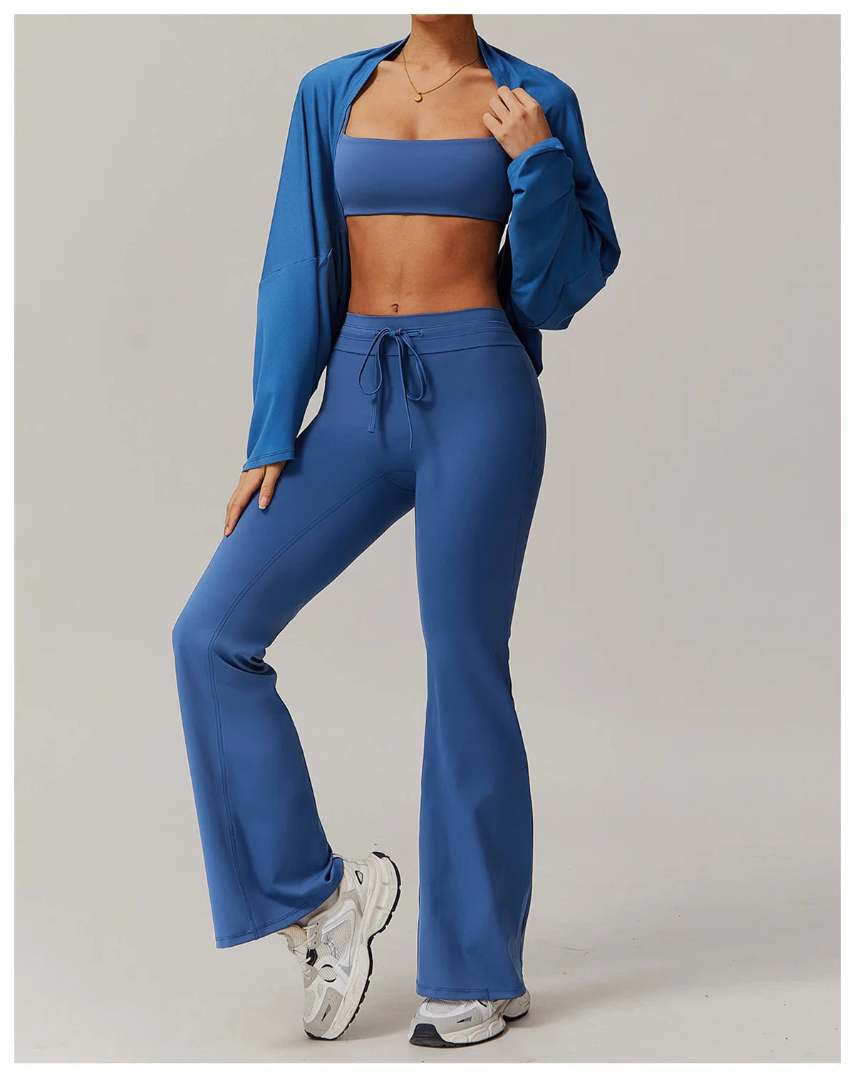 Running Fitness Sports Long Sleeved Top Women's One Shoulder Batwing Sleeve Loose Breathable Casual Long Sleeved Sexy Yoga Top