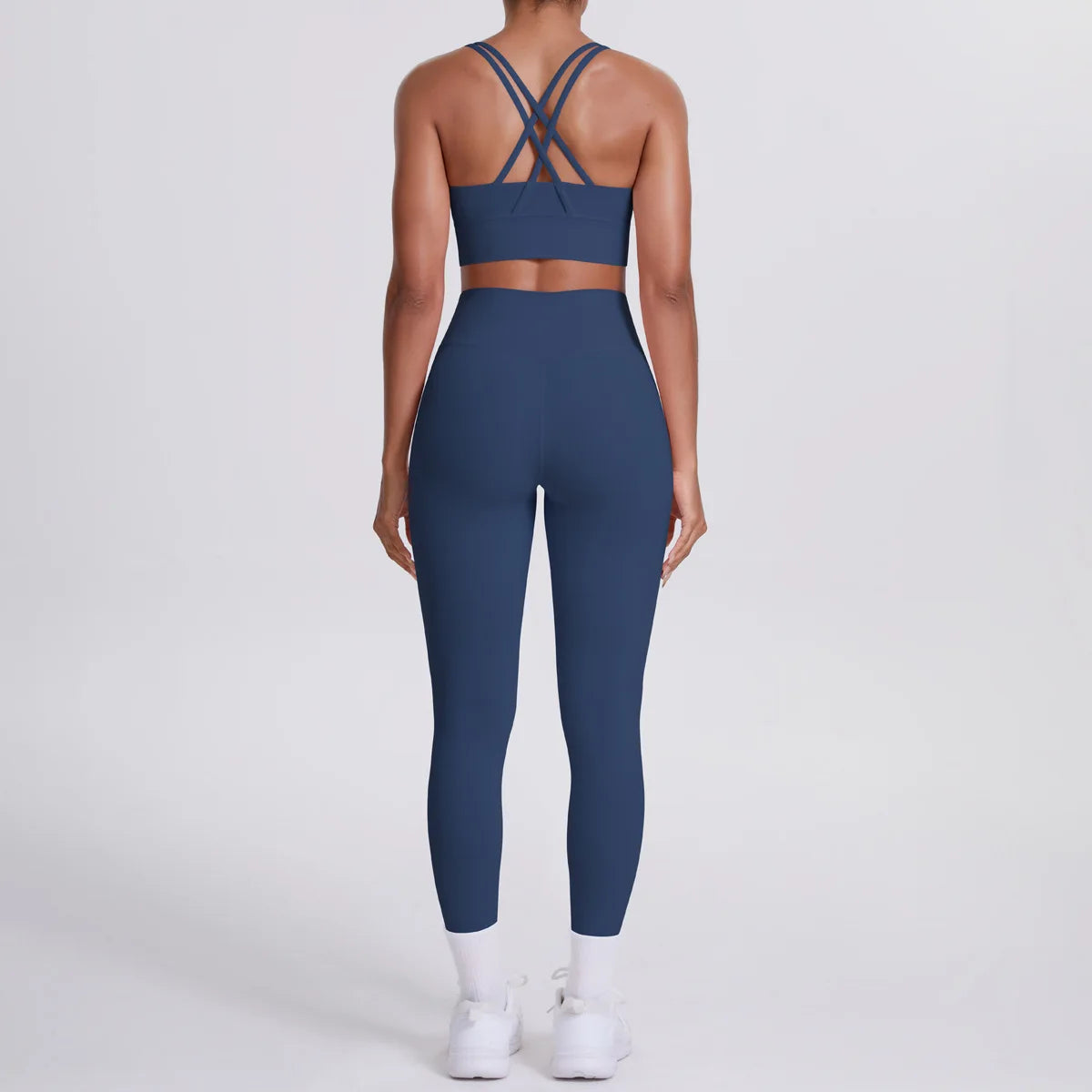 JJUREN Seamless Yoga Suit Women Tracksuit Sports Bra High Waist Leggings Yoga Outfit Gym Set Fitness Workout Clothes Sportswear