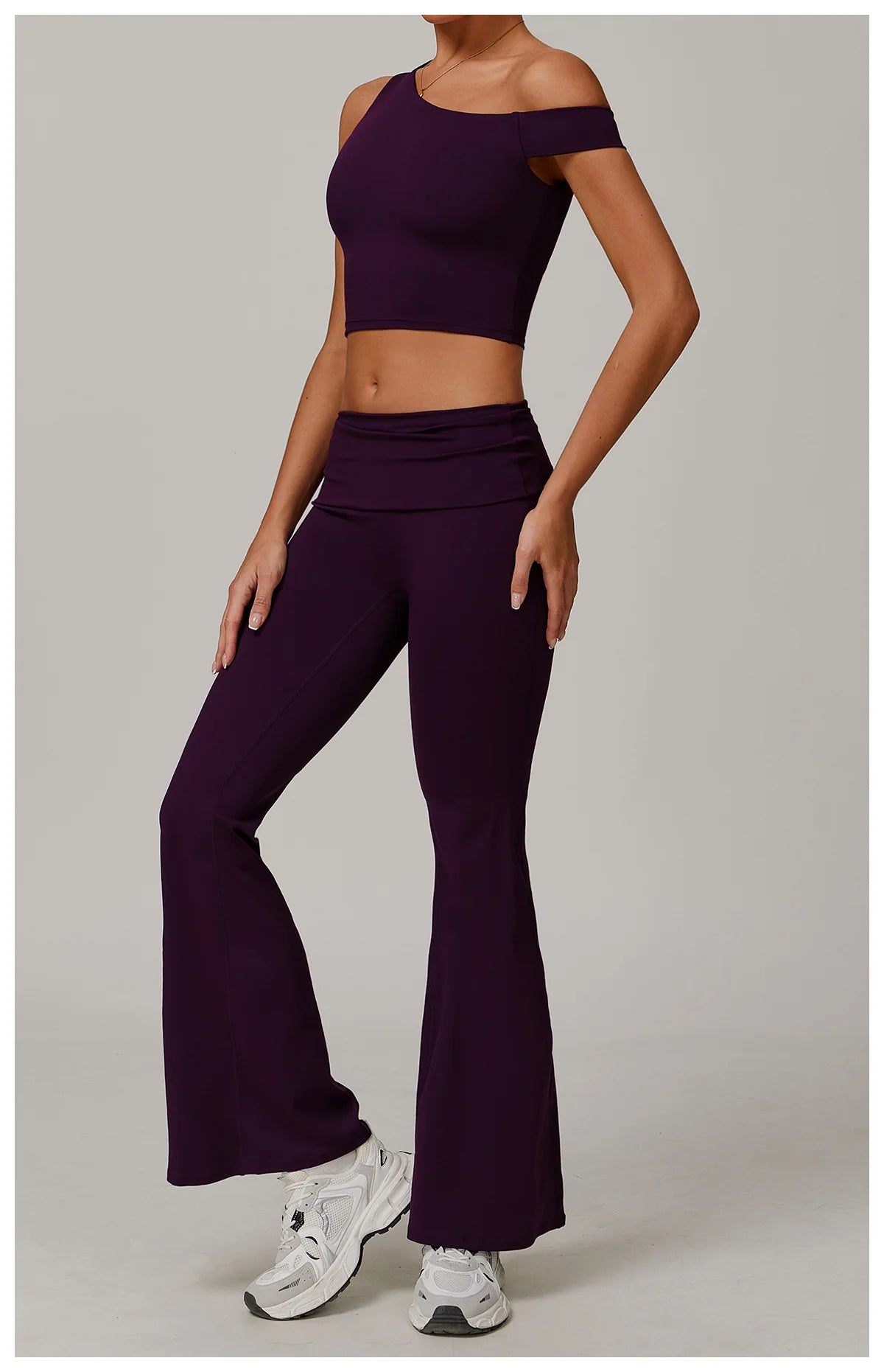 Yoga Set 2 Pieces Women Clothes Workout Outfits Fitness Sportswear Gym Tracksuit High Waist Leggings Sports Bra Athletic Wear