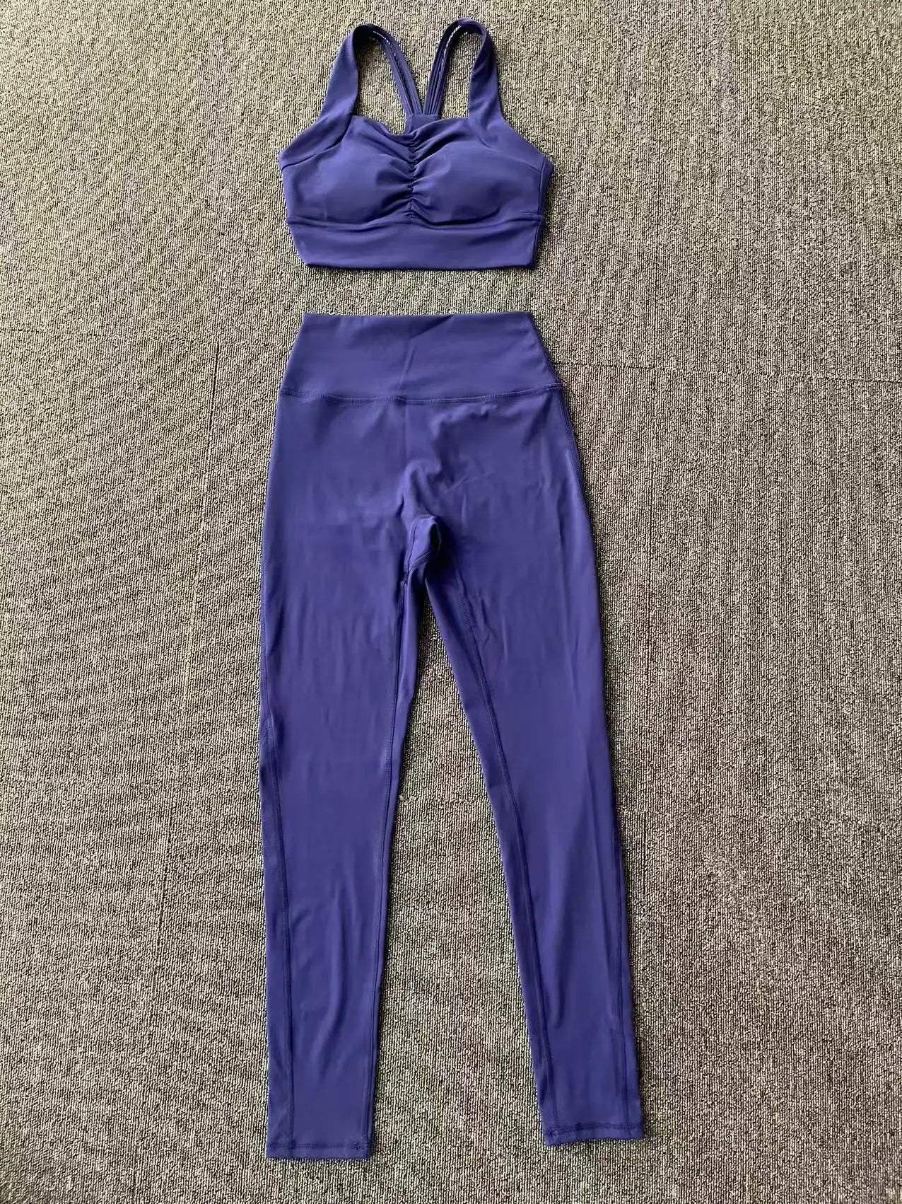 Women's Tracksuit Fitness Suit Yoga Sets Sportswear Workout Outfits Sports Bra High Waist Leggings Gym Clothing Sports Suits