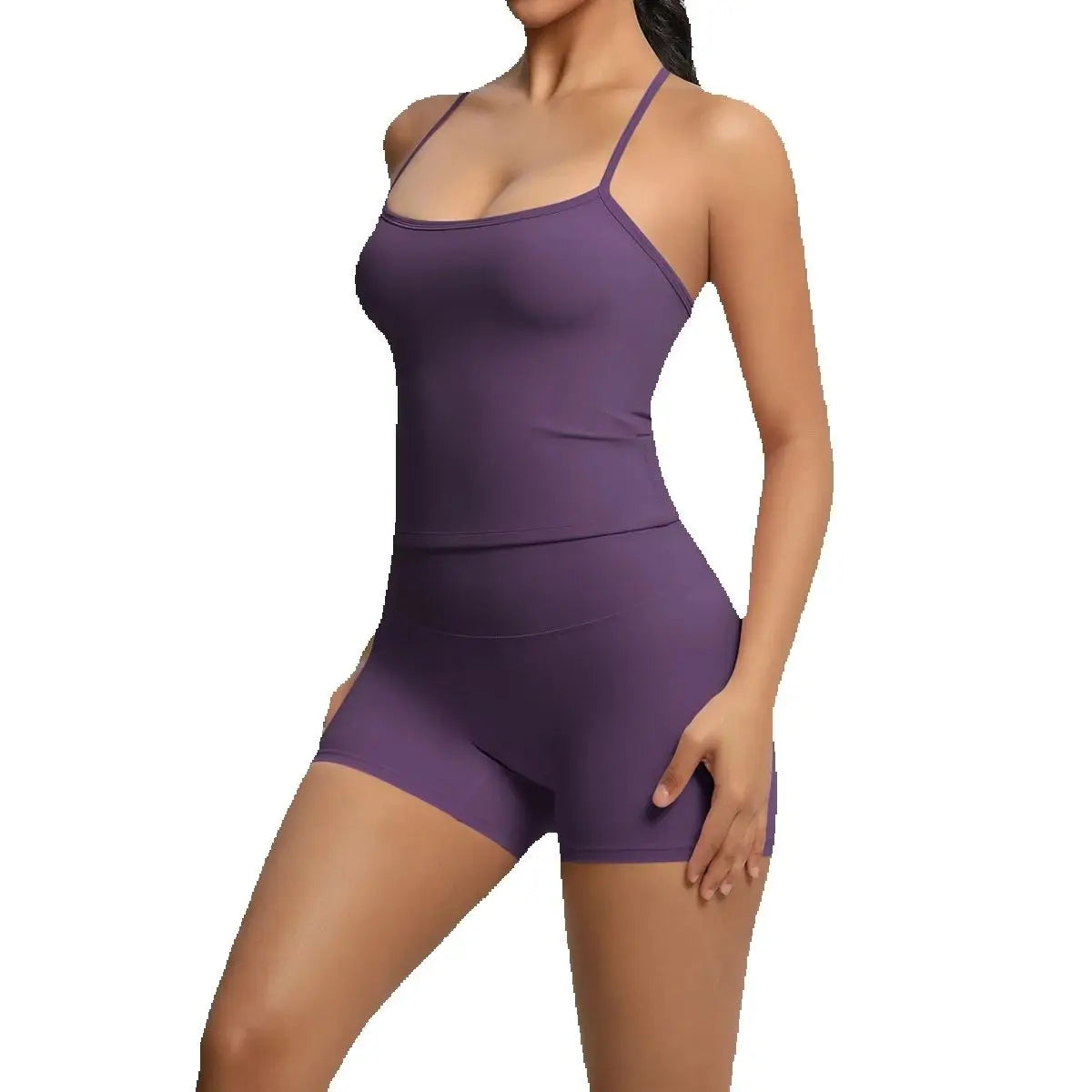 Yoga Sport Set Women Seamless Crop Top Bra Shorts Yoga Set Comfort Elastic Sportsuit Workout Outfit Fitness Gym Clothes