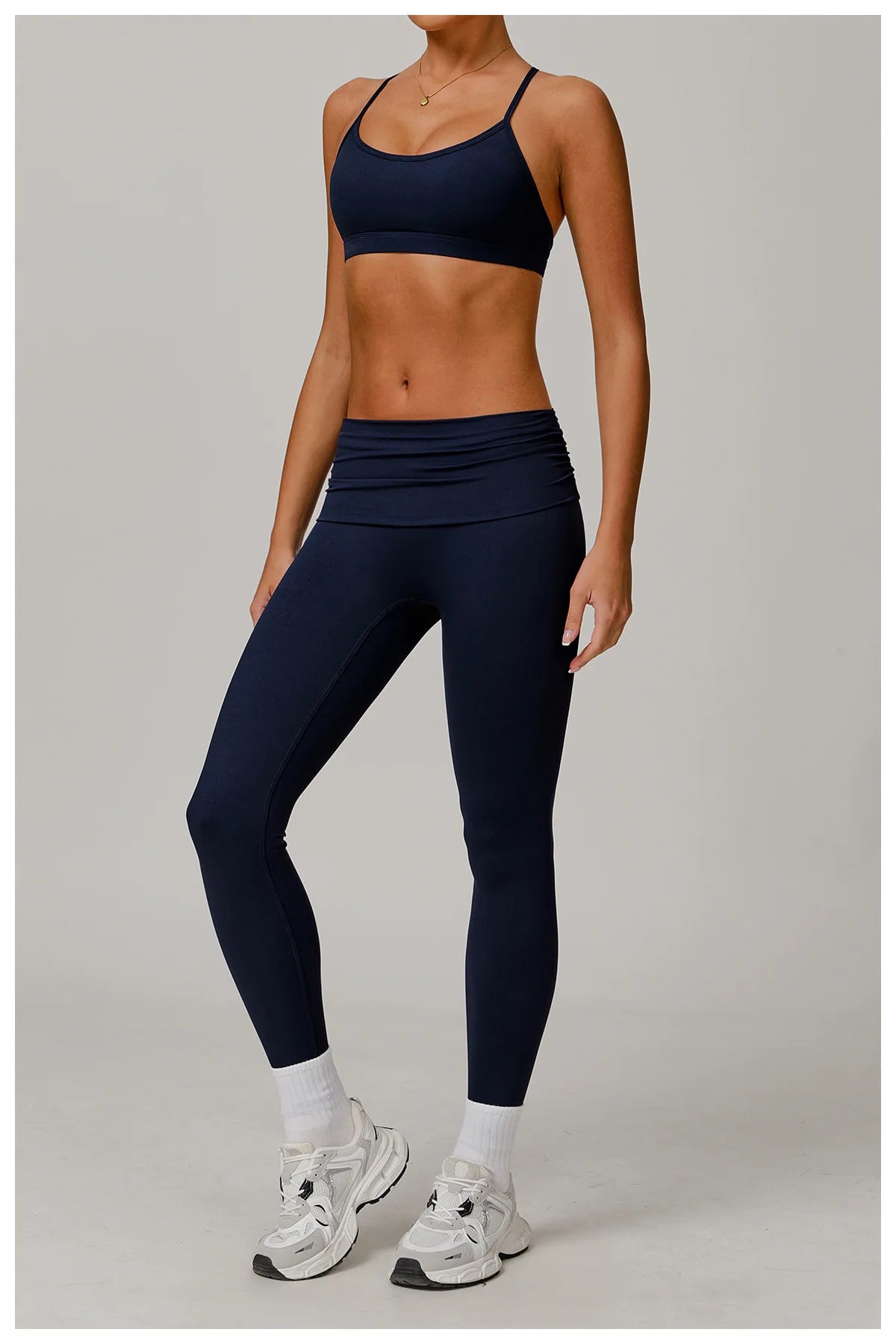 Yoga Clothes 2 Piece Women's Tracksuit Athletic Wear Pilates Fitness Suit Gym Workout Push Up Clothes Sports Bra Leggings Suit