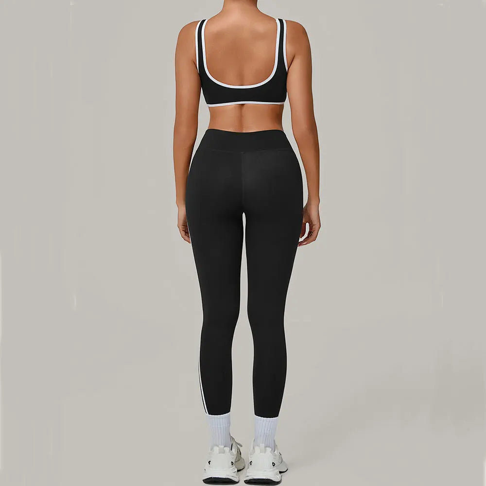 Sportswear Women Tracksuits Yoga Set 2 Pieces Gym Clothes Sports Suits Push Up Yoga Suits Fitness Set Sports Bra Gym Leggings