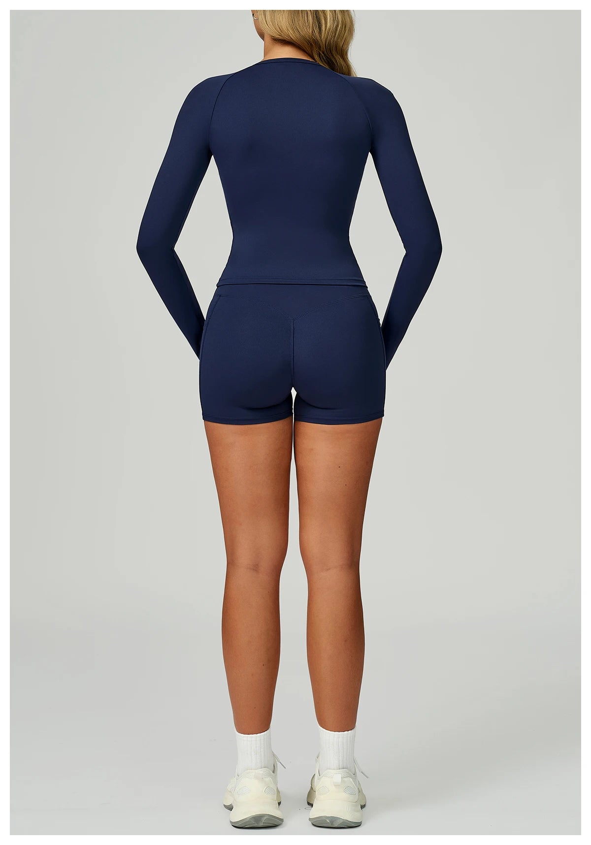 2 Pieces Yoga Suit Women Sports Set Quick-Drying Gym Set Women Tracksuit Running Workout Long Sleeve Sports Yoga Clothing