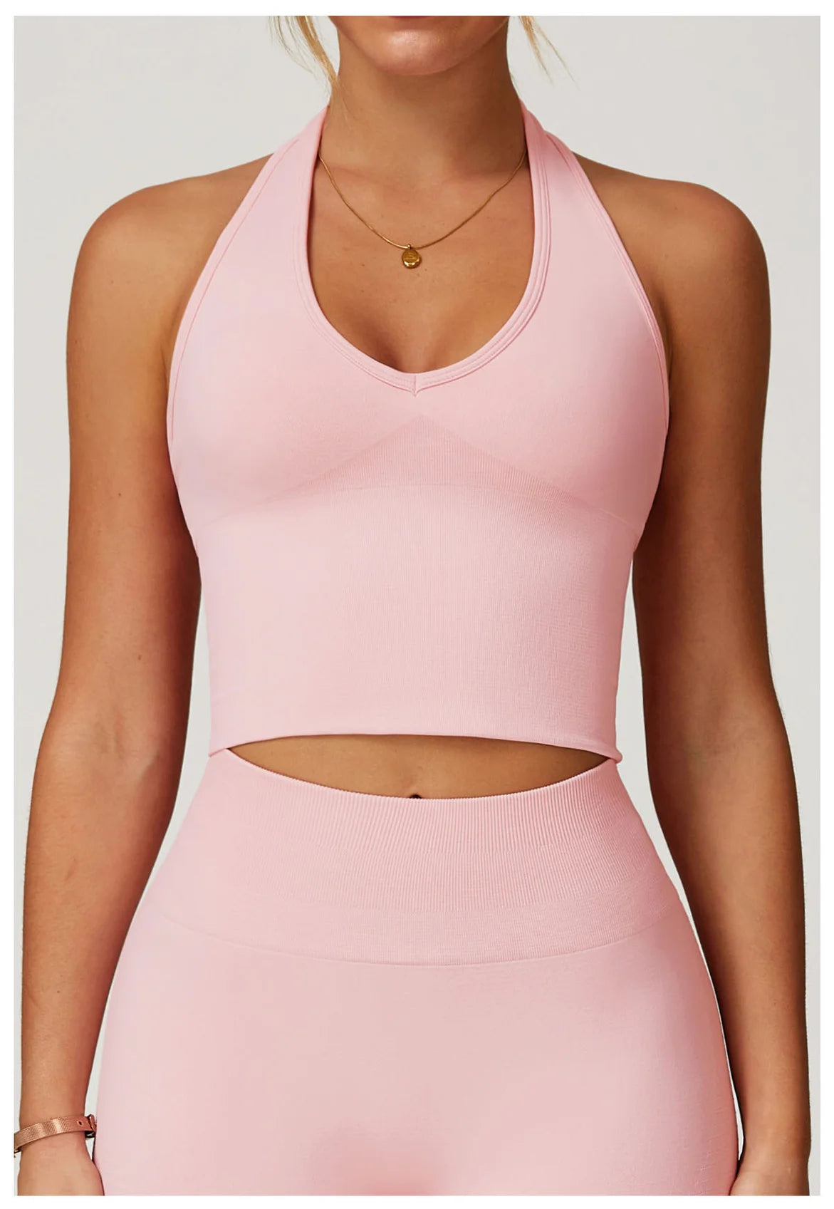 Seamless Fitness Bra High-intensity Workout Tops Gym Fitness Sports Bra Sexy Athletic Sport Bra Women Backless Gym Yoga Crop Top