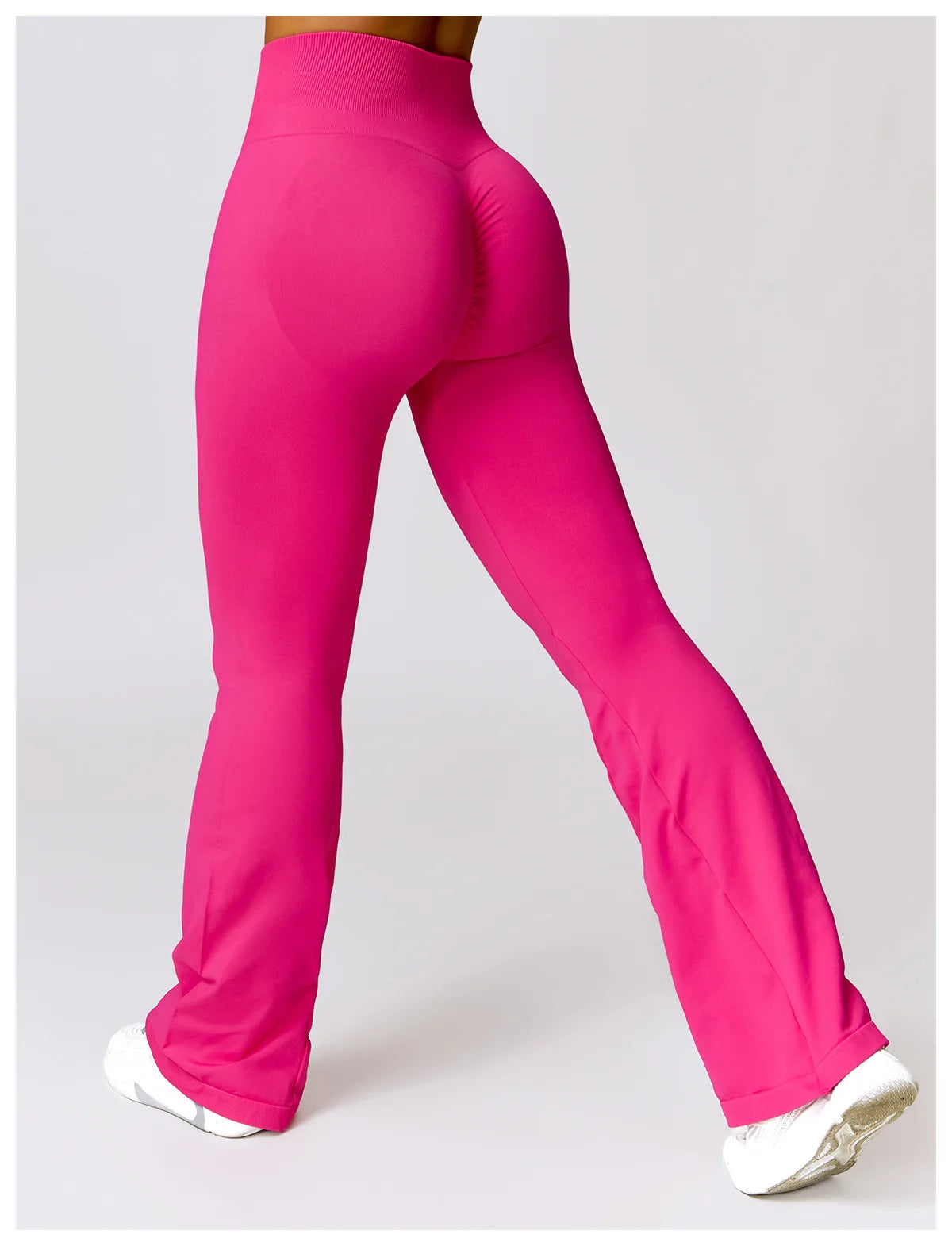 Seamless Flare Leggings Yoga Pants Women High Waist Wide Leg Pants Women Gym Workout Fitness Sports Flared Pant Dance Trousers