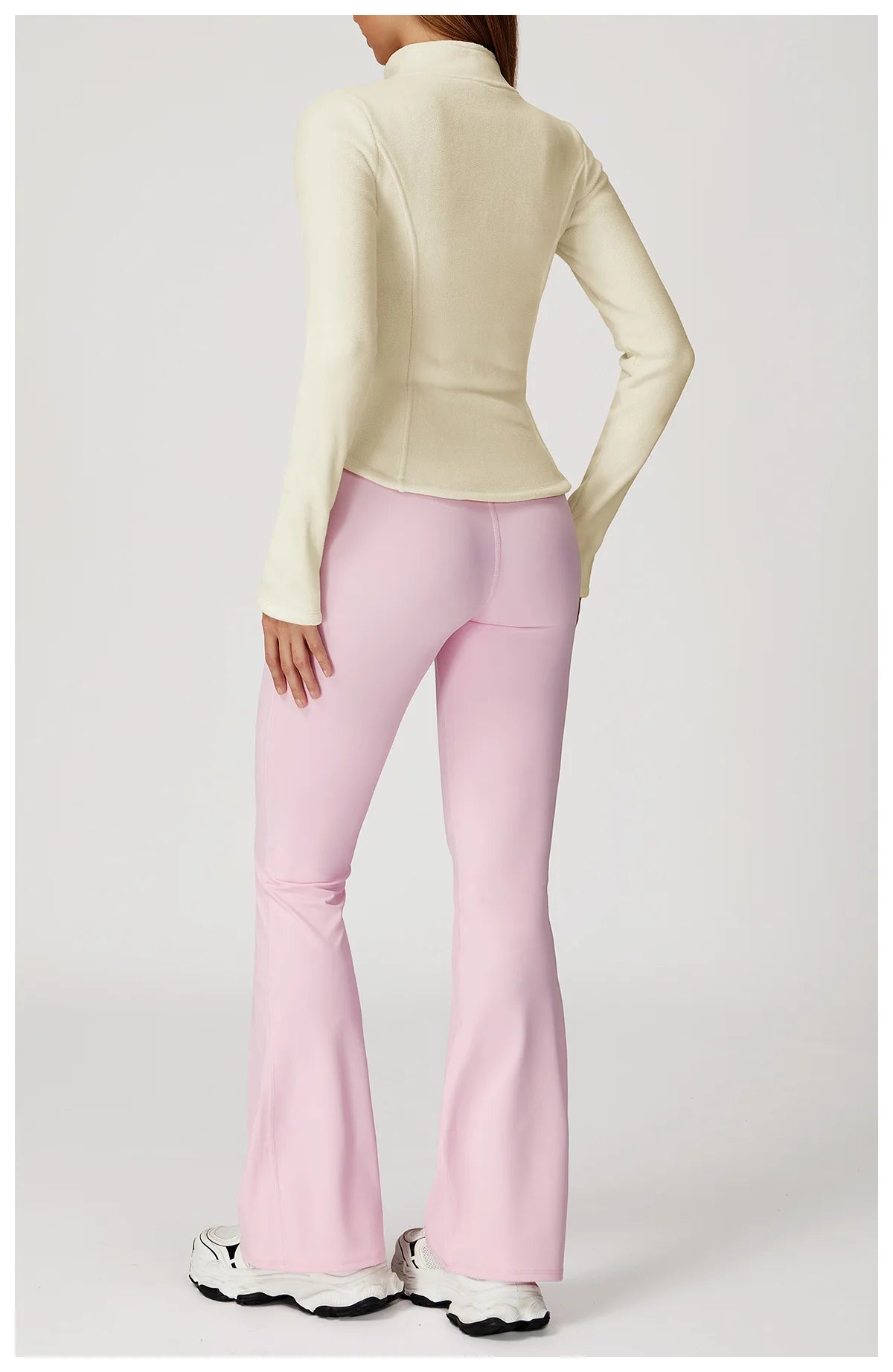 Winter Fleece Jacket for Women Yoga Long Sleeved Lamb Fleece Jacket Fleece Outdoor Top Thickened Warm Jacket for Women Top