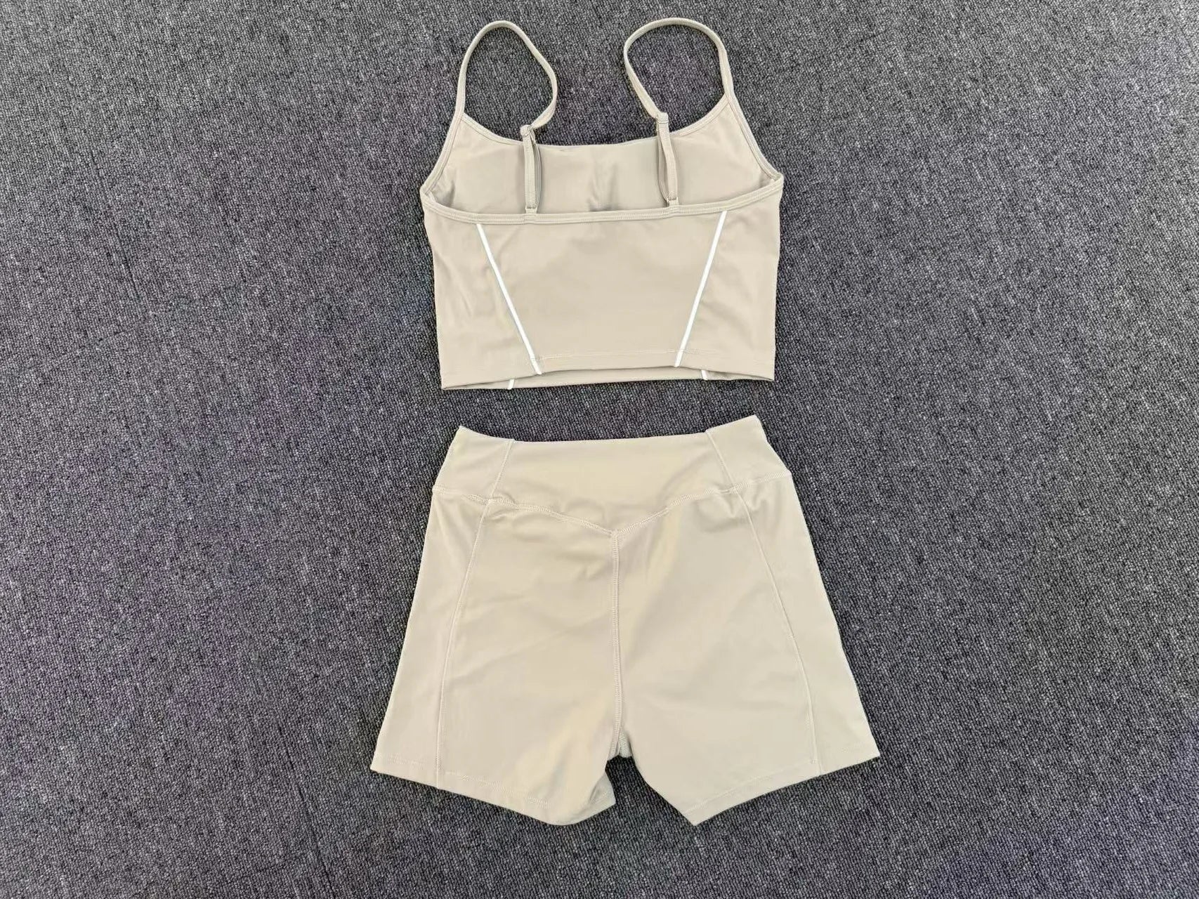 2 Pieces Yoga Sport Set Women Tracksuit Sports Bra Shorts Yoga Set Comfort Elastic Sportsuit Workout Outfit Fitness Gym Clothes