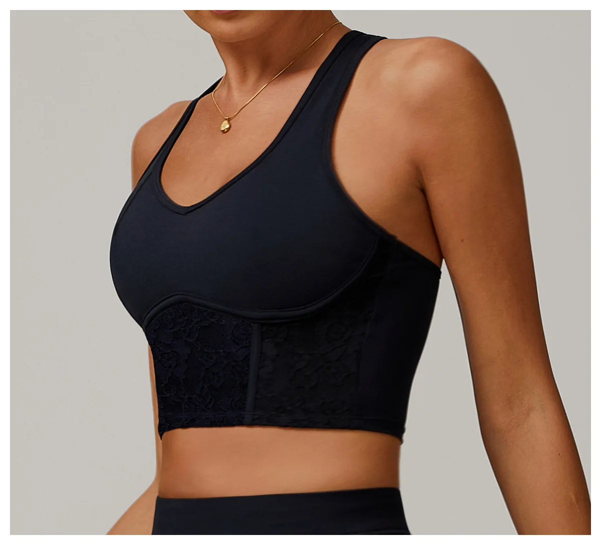 Women Sports Bra Lace Top Push Up Fitness Yoga Underwear Sport Tops For Women Breathable Running Vest Bralette Gym Wear Female