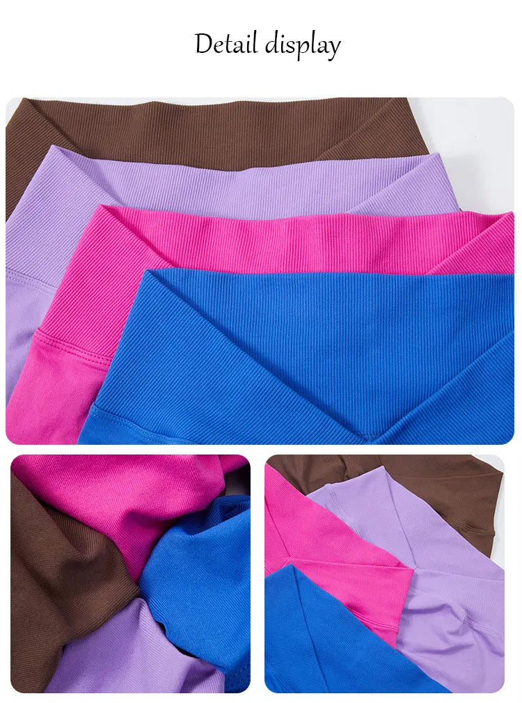 Seamless V Back Yoga Shorts Women Sportwear Fitness Tights Elastic Scrunch Gym Cycling Push Up Running Workout High Waist Shorts