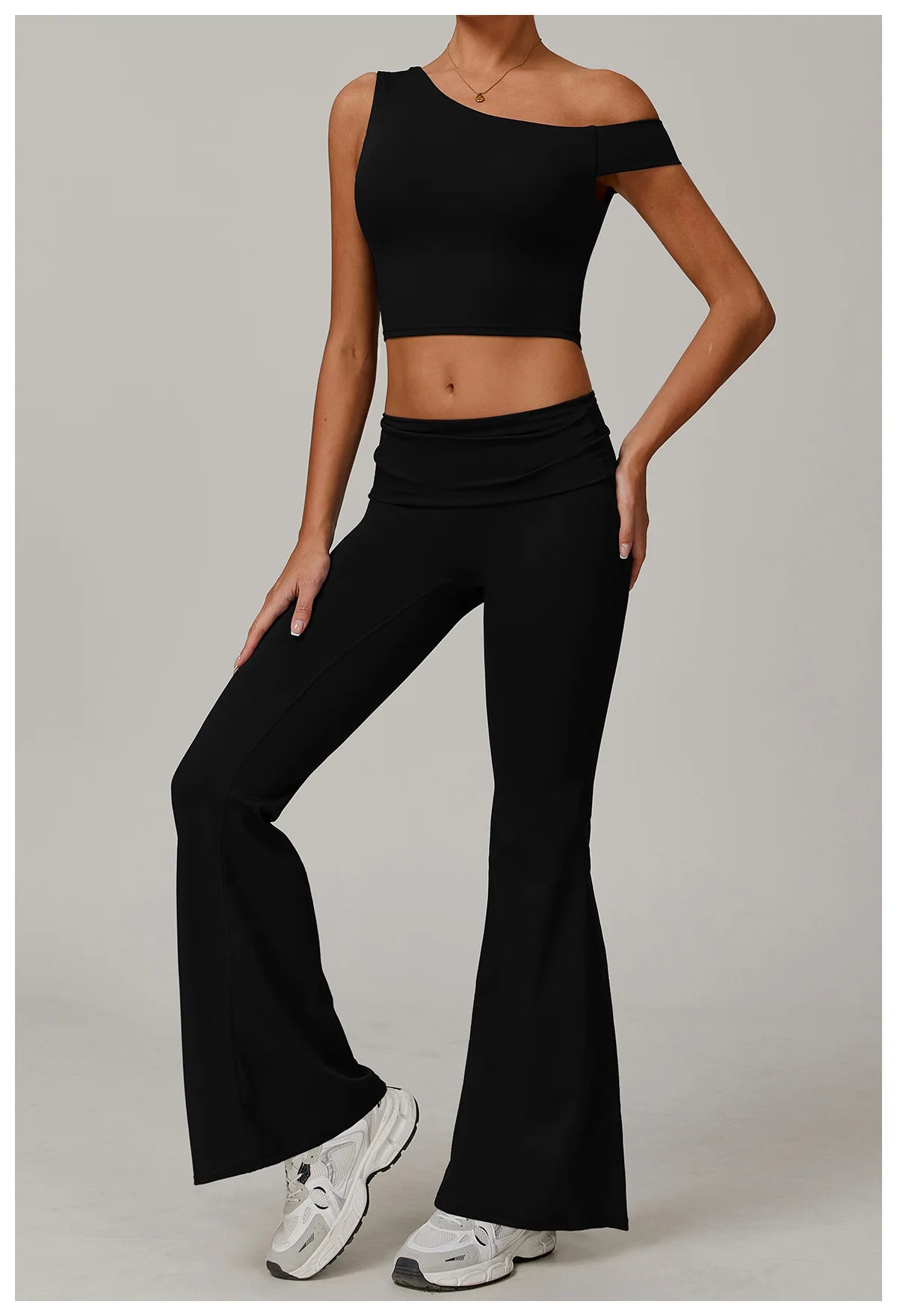 Yoga Set 2 Pieces Women Clothes Workout Outfits Fitness Sportswear Gym Tracksuit High Waist Leggings Sports Bra Athletic Wear
