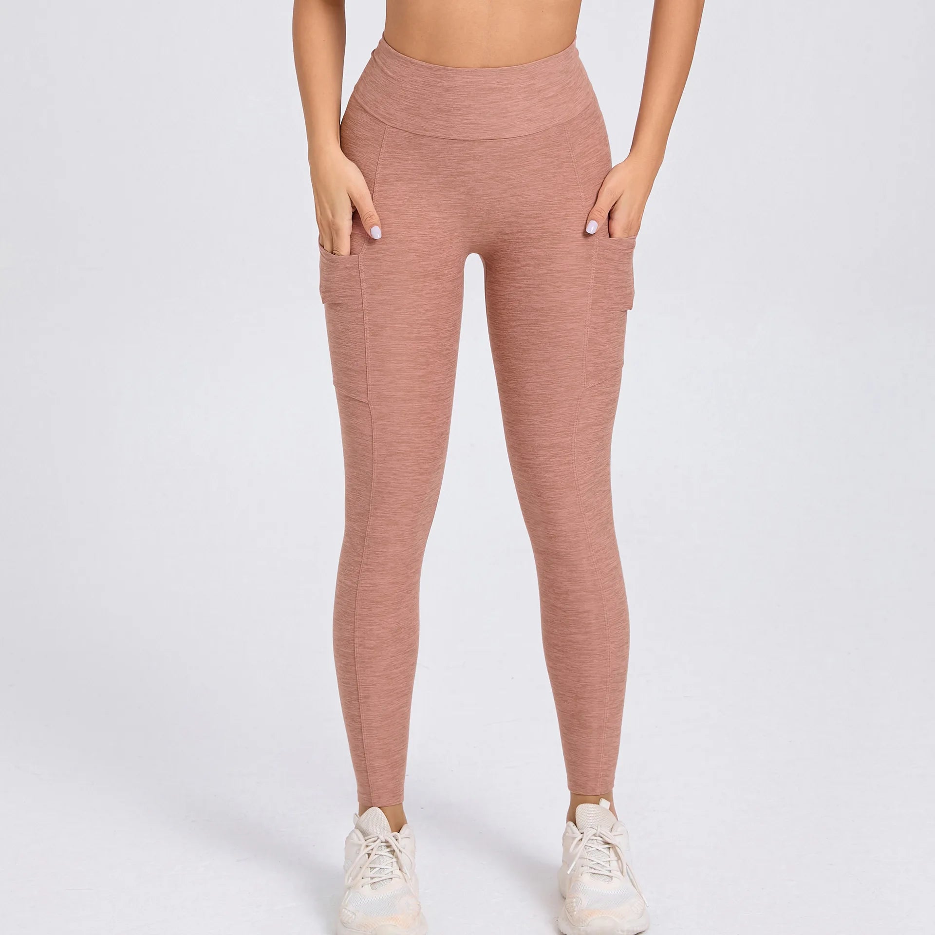 Women Sport Fitness Leggings High Waist Elastic Yoga Pants Training Running Scrunch Butt Gym Leggings Breathable Leggings Female