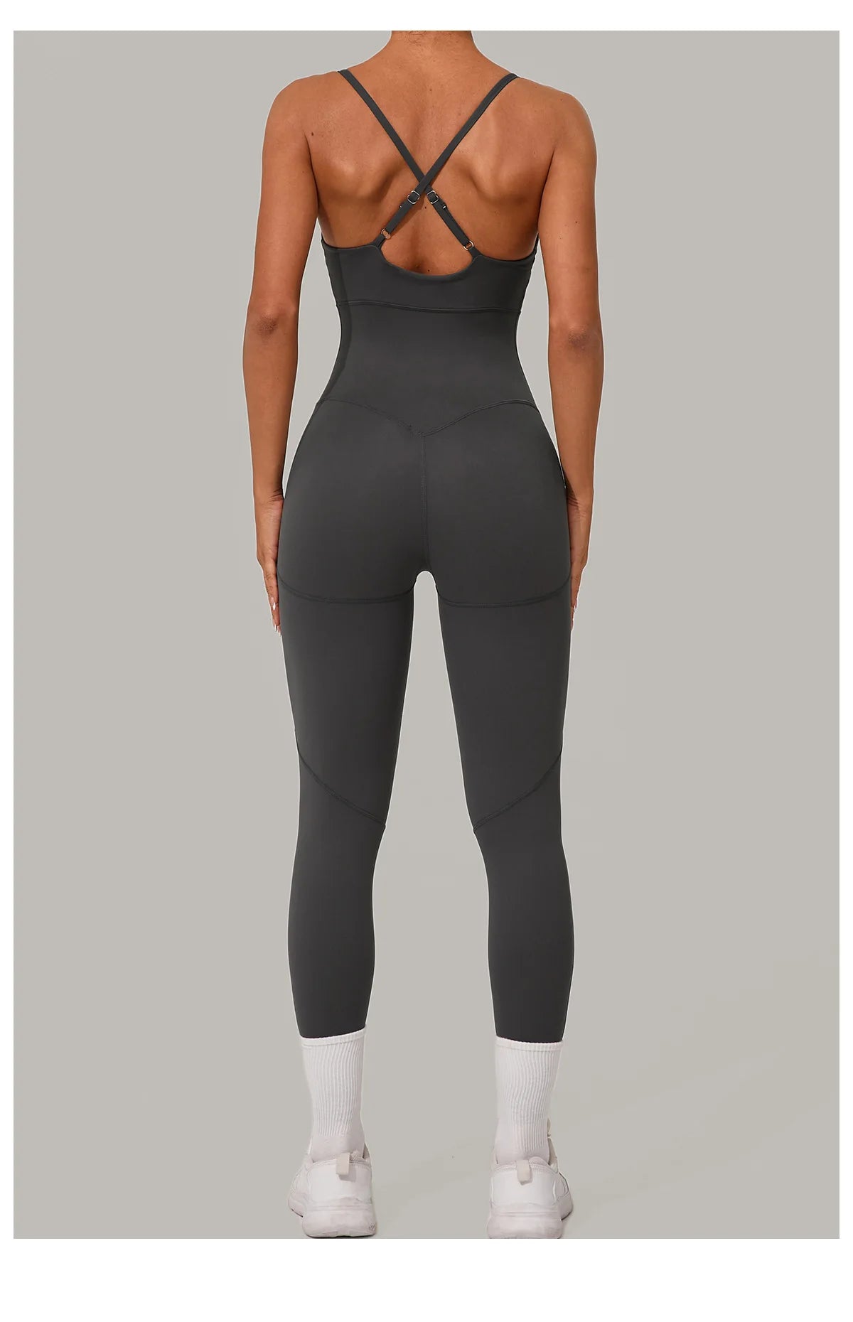 Women's Tracksuit Jumpsuits One-Piece Suit Sleeveless Yoga Set Gym Push Up Workout Clothes Fitness Bodysuit Sportswear Rompers