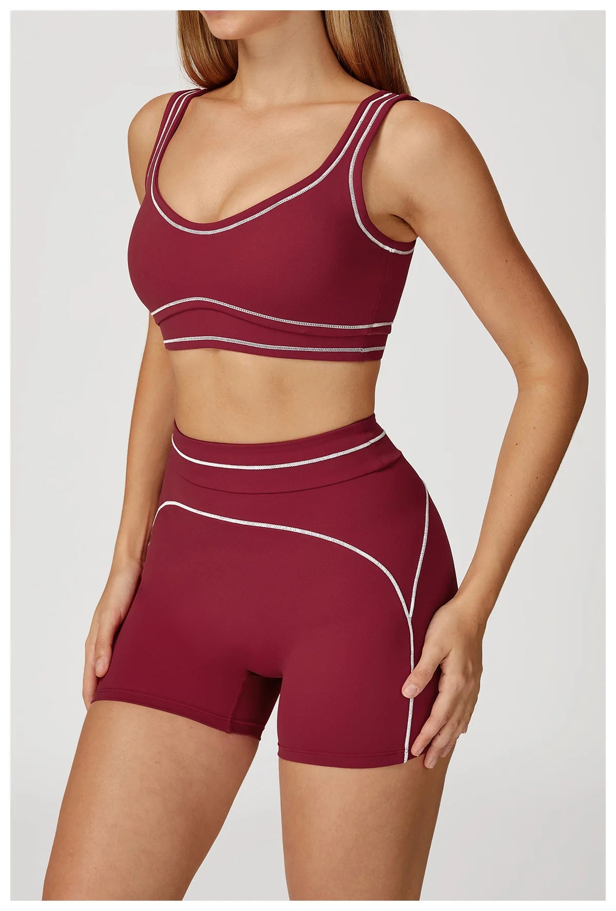 Yoga Shorts Women High Waist Workout Shorts Fitness Yoga Lift Butt Fitness Ladies Yoga Gym Running Impact Short Pants Sportswear