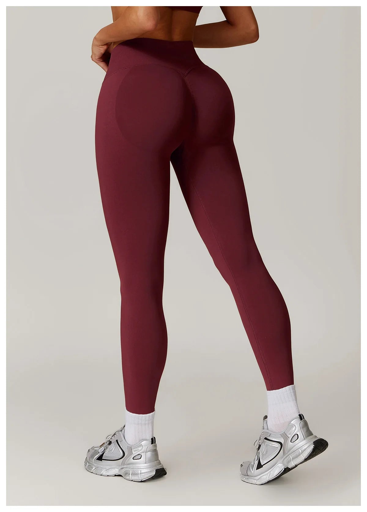 Ribbed Fitness Leggings Women Sport High Waist Tights Seamless Yoga Leggings Gym Jogging Quick Dry Push Up Slim Pants Running